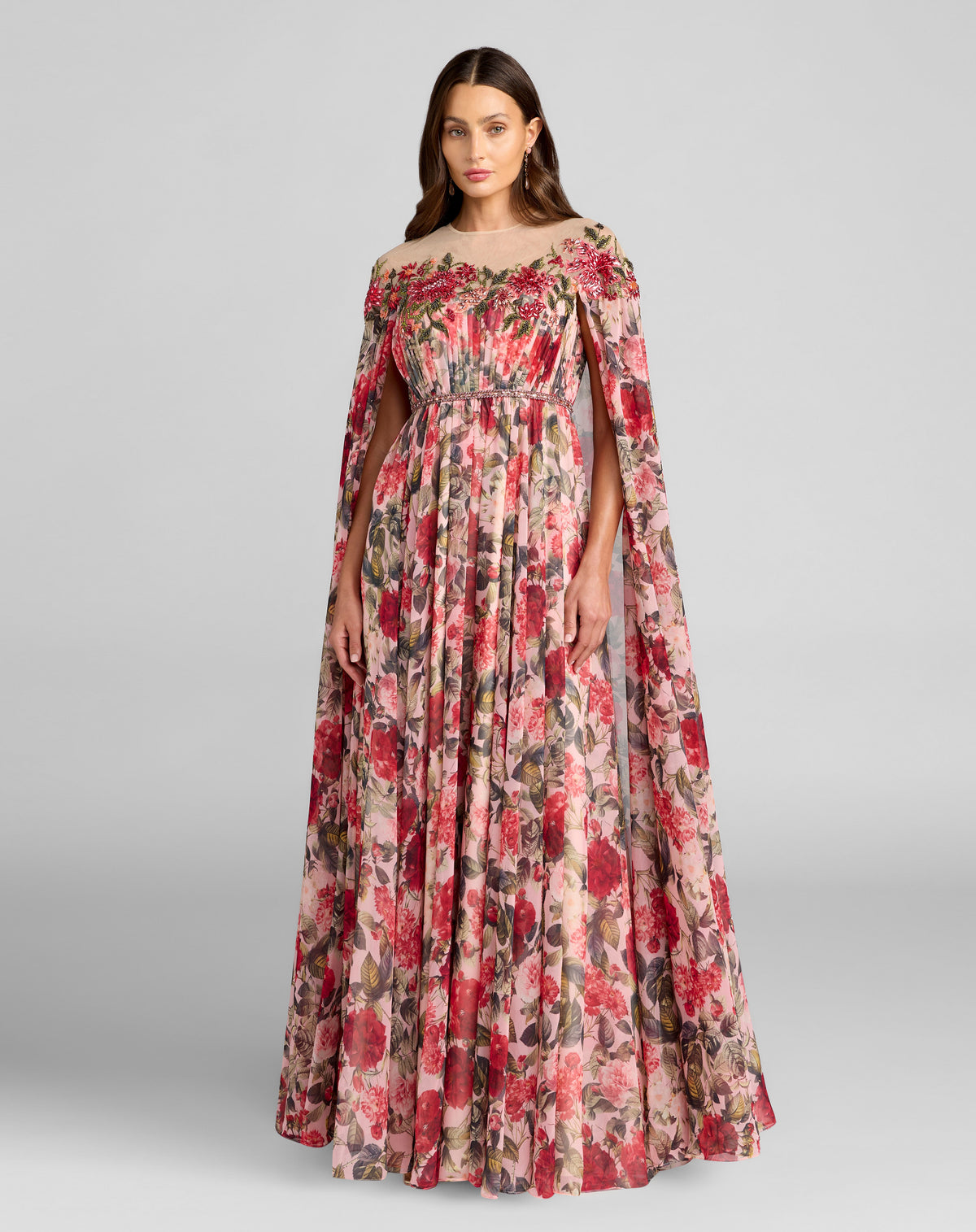 Mac Duggal 11907 - Rose Multi