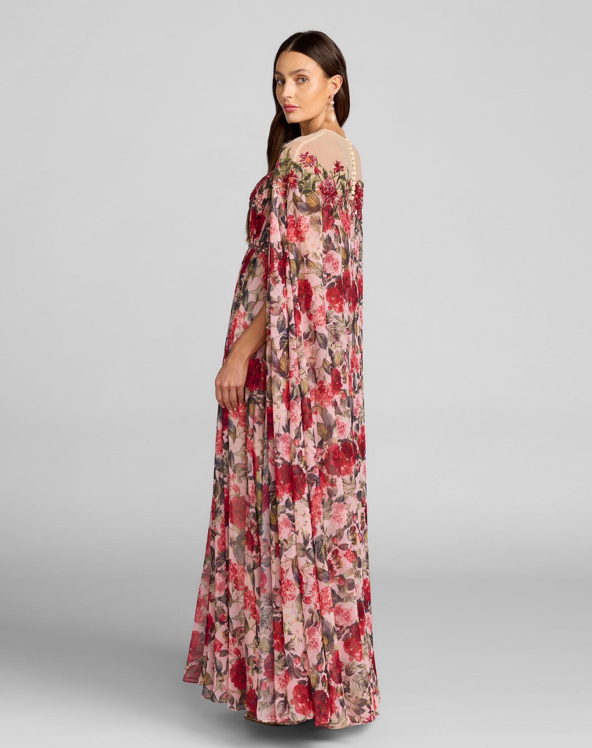 Mac Duggal 11907 - Rose Multi