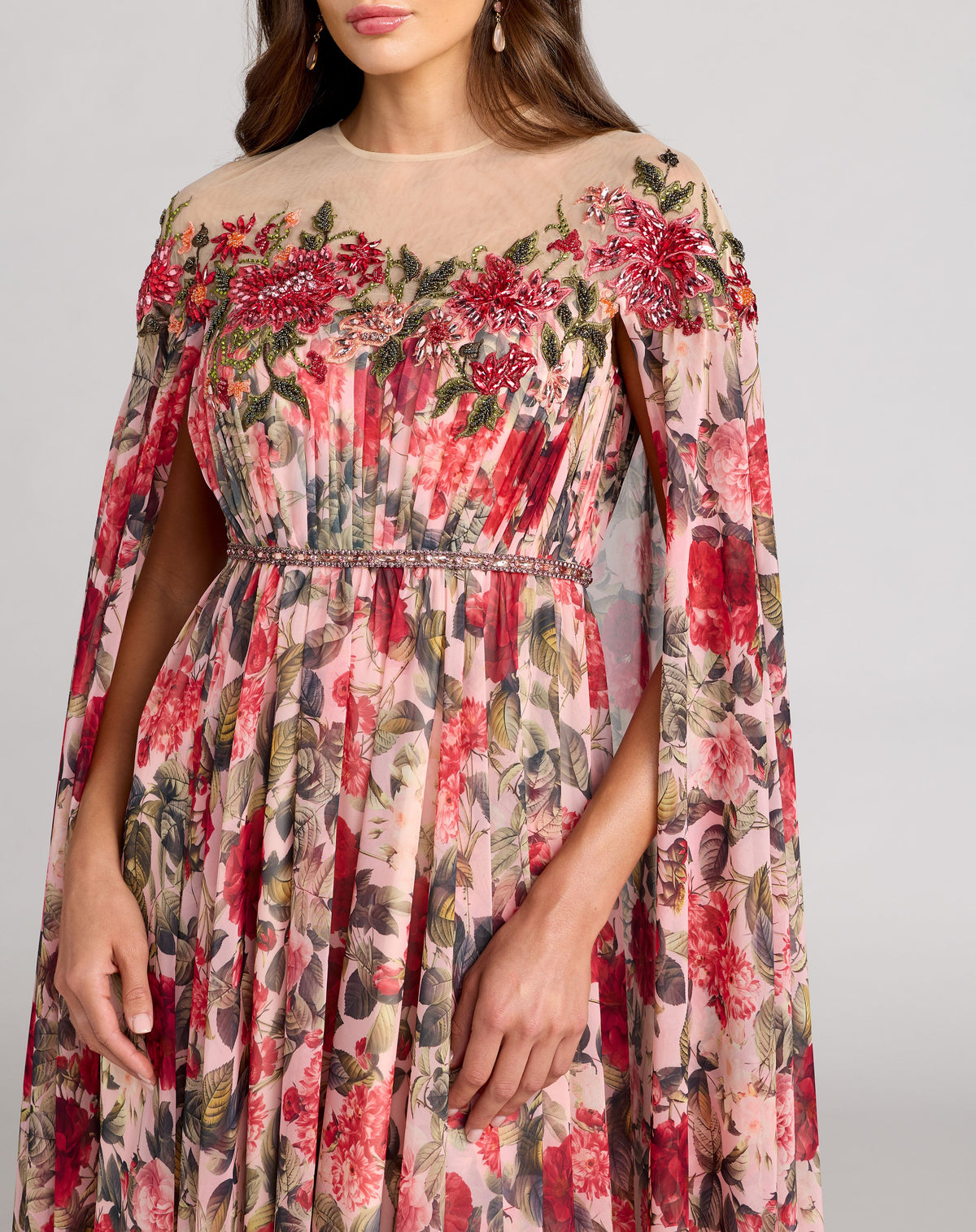 Mac Duggal 11907 - Rose Multi