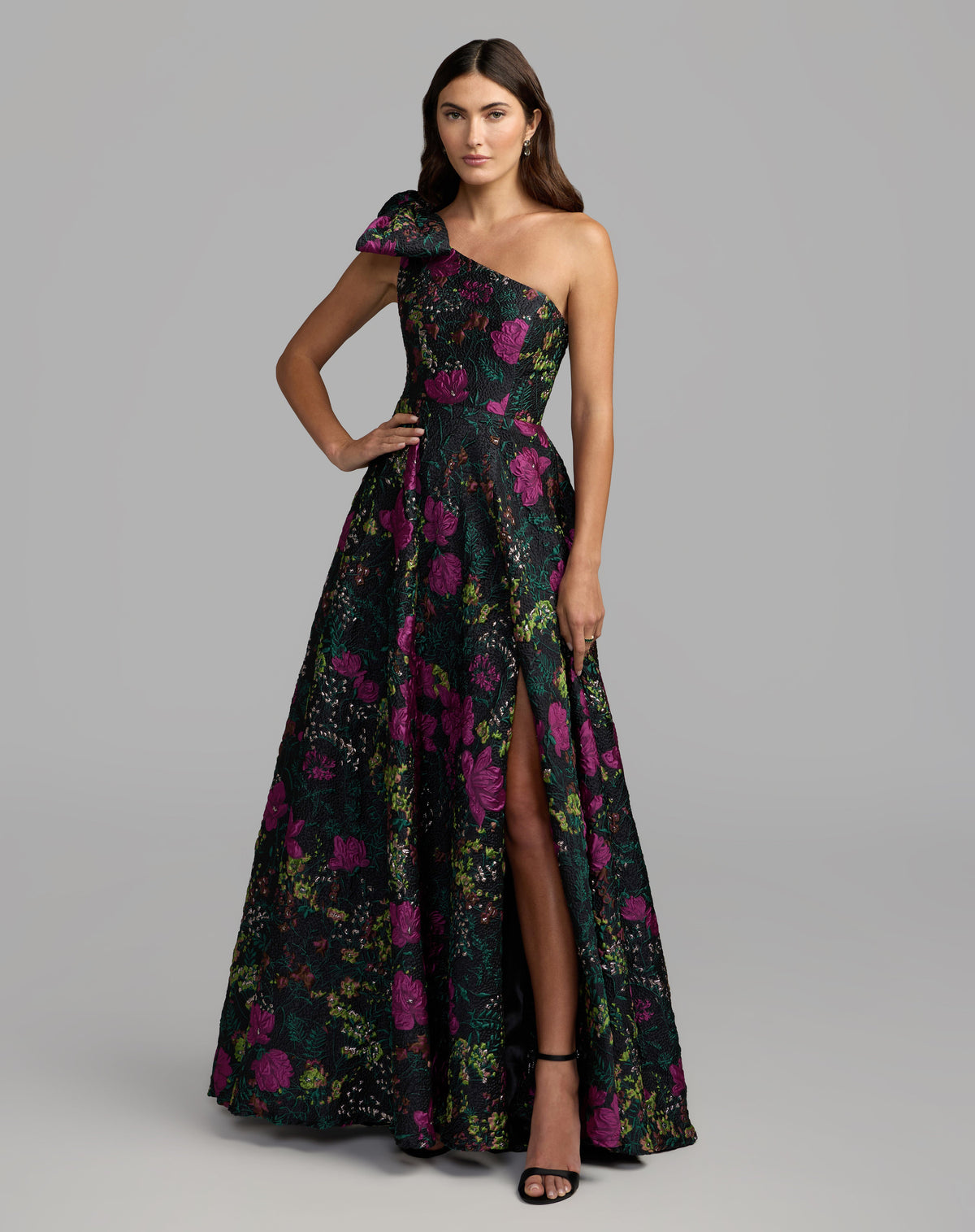 Mac Duggal 11919 - Black Multi