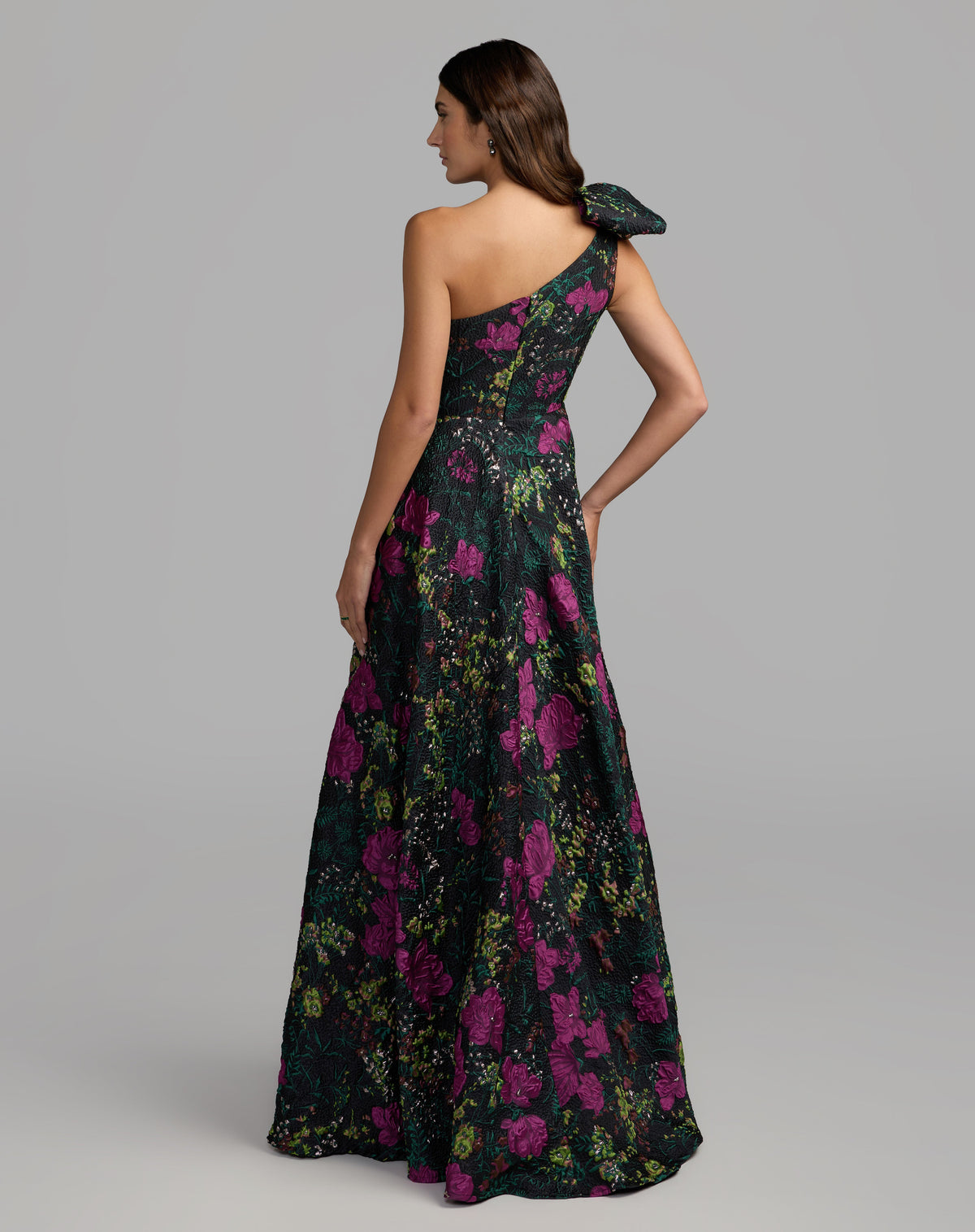 Mac Duggal 11919 - Black Multi