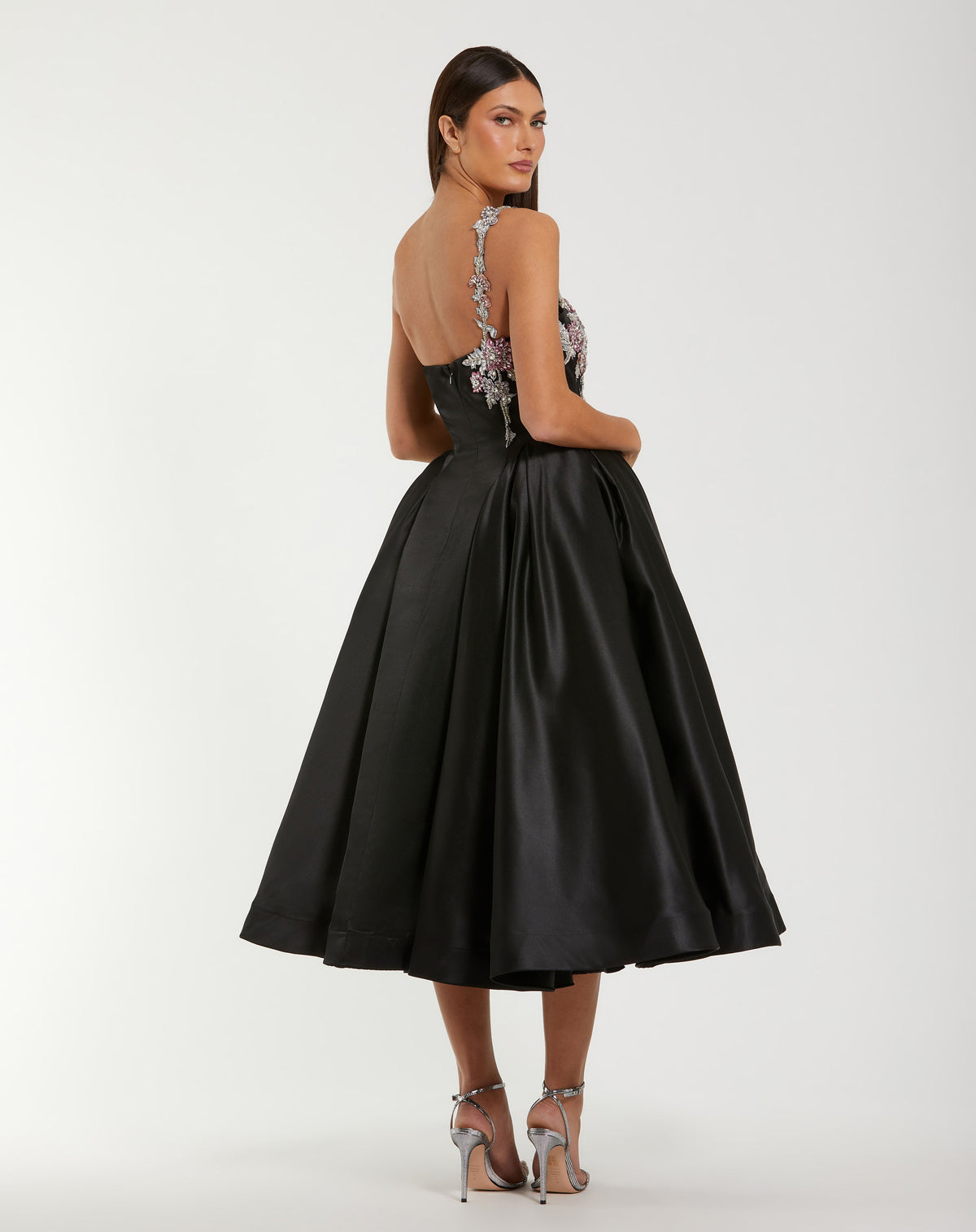 Mac Duggal 11955 - Black Multi