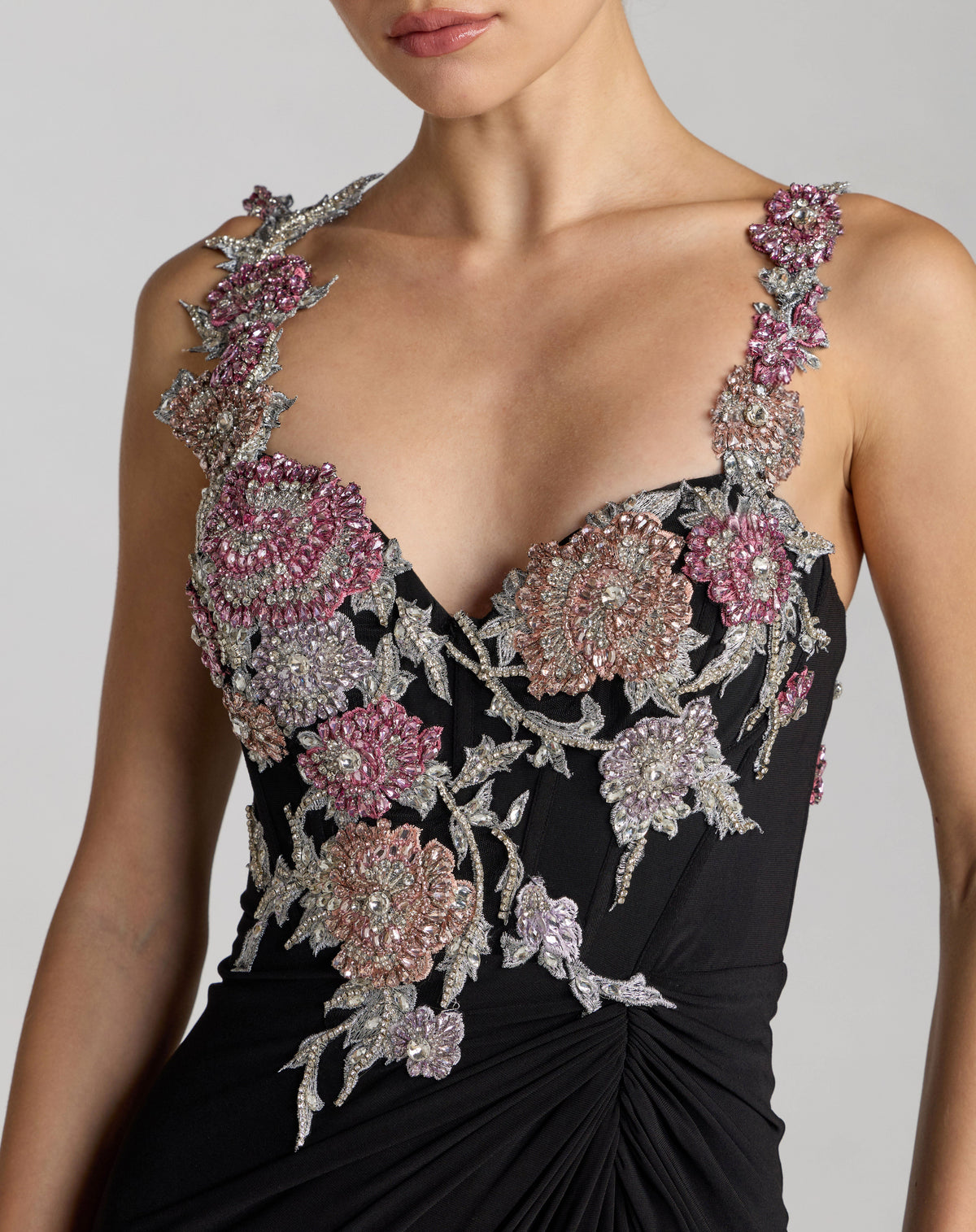 Mac Duggal 11956 - Black Multi
