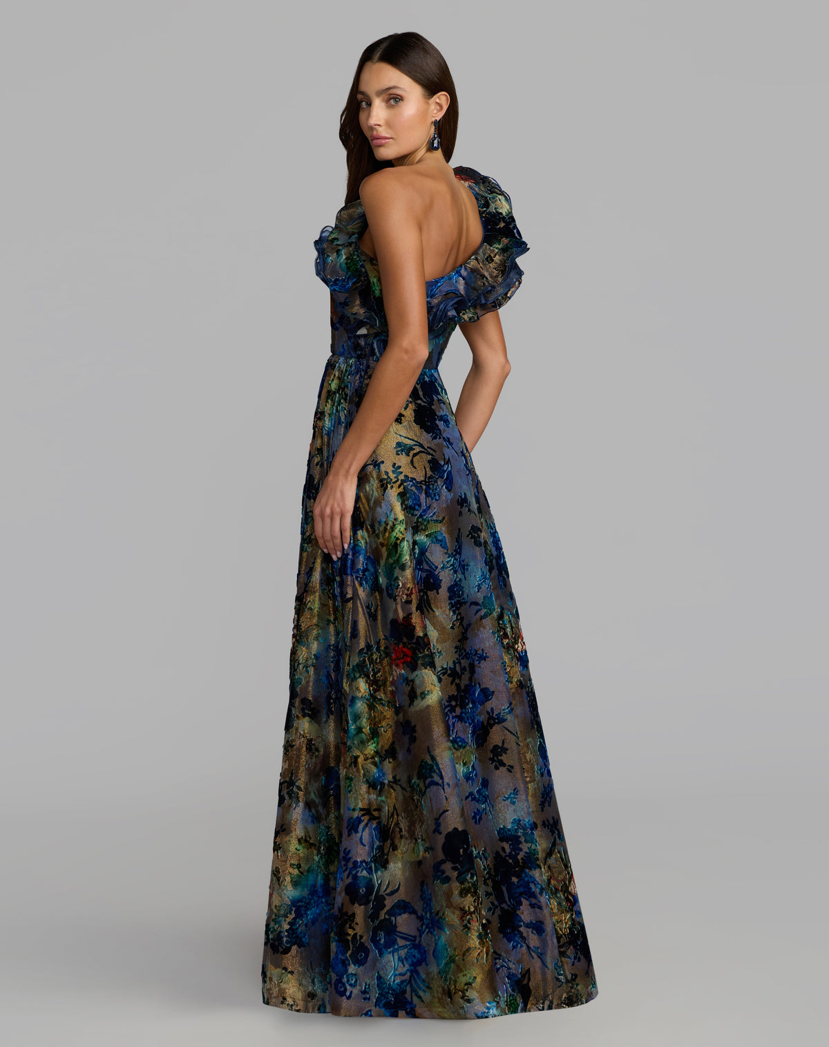 Mac Duggal 11978 - Black Multi