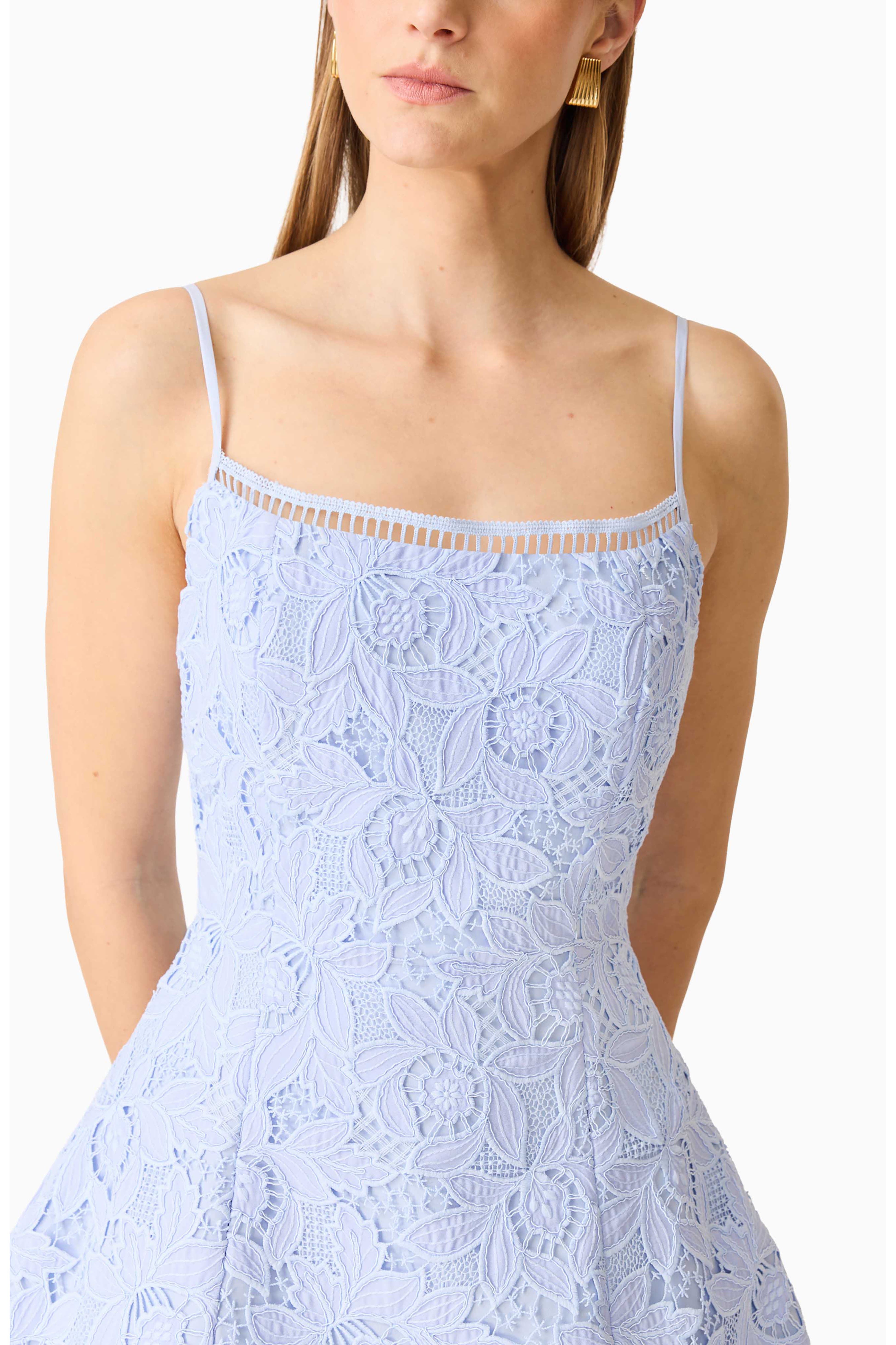 Elliatt Lacy Tulip Mini Dress