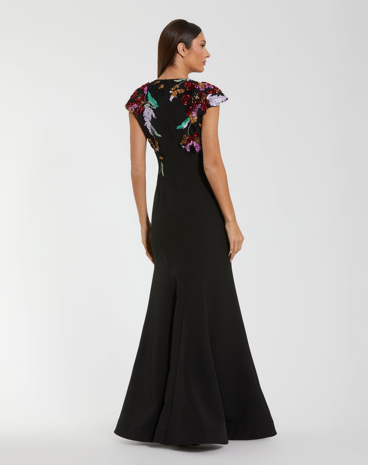Mac Duggal 13211 - Black Multi