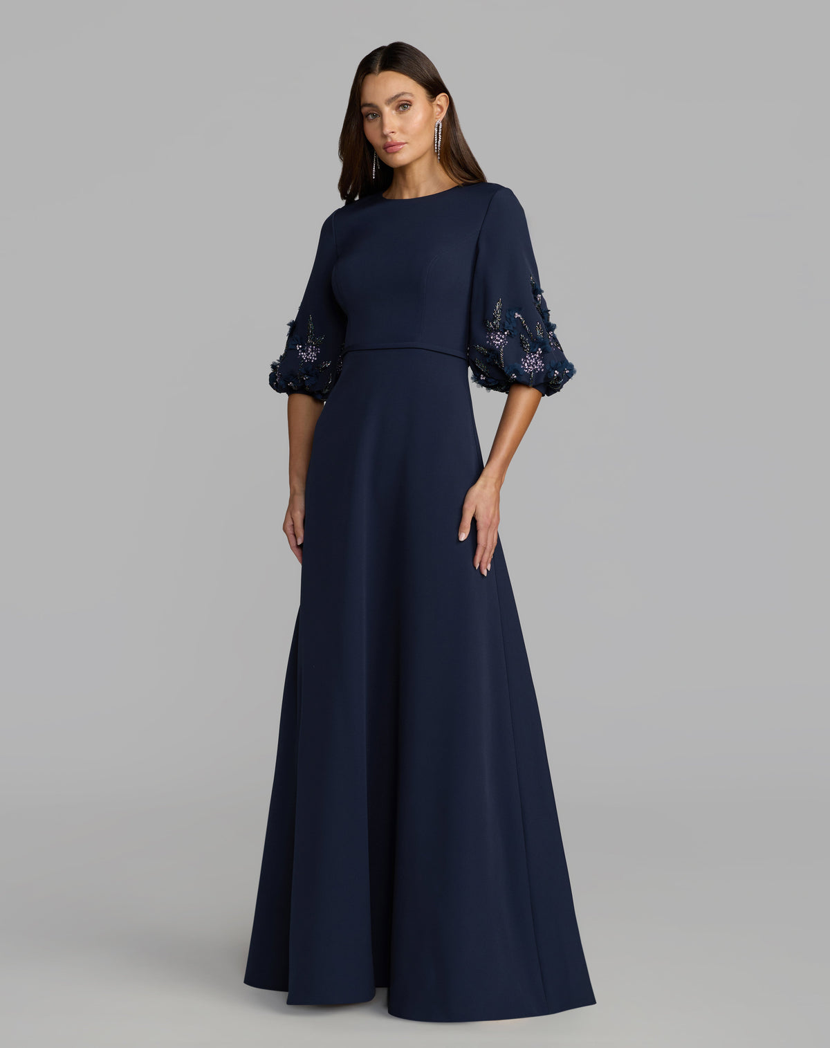 Mac Duggal 13230 - Midnight Multi
