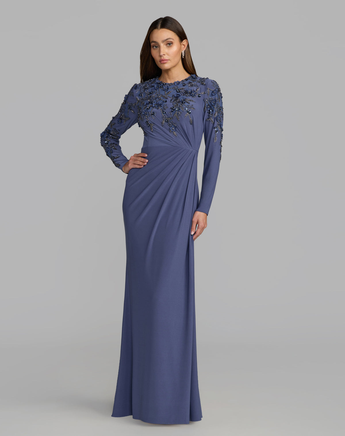 Mac Duggal 13246 - Blue Haze