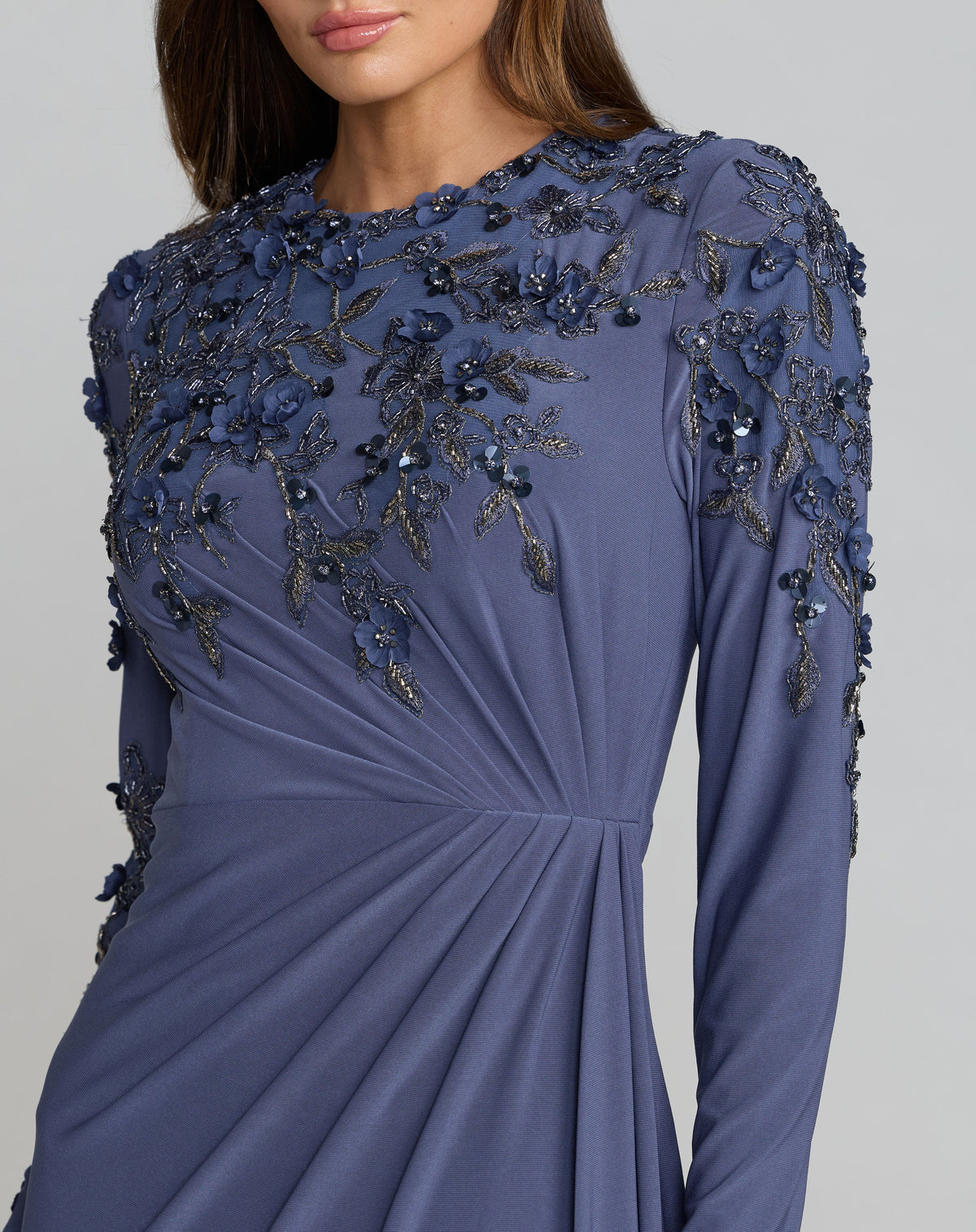 Mac Duggal 13246 - Blue Haze