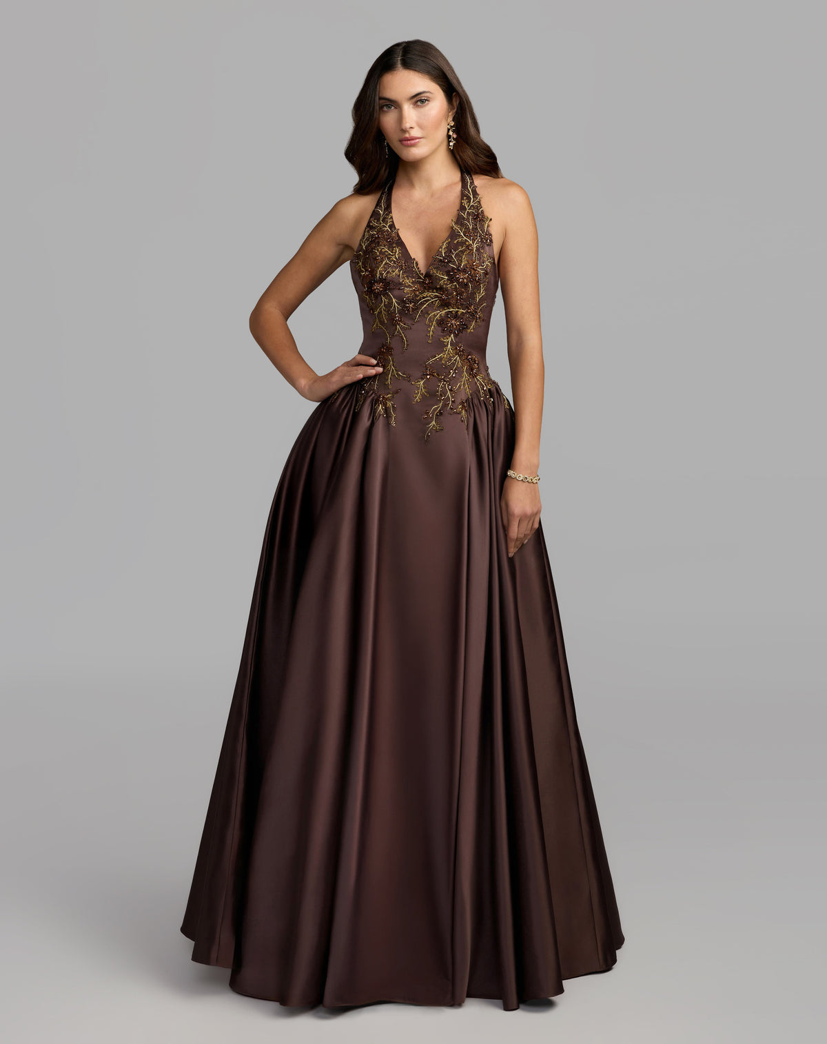 Mac Duggal 13354 - Chocolate
