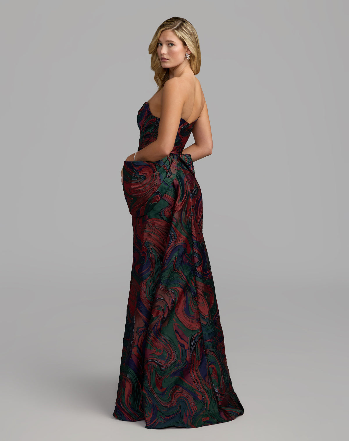 Mac Duggal 13365 - Multi Swirl