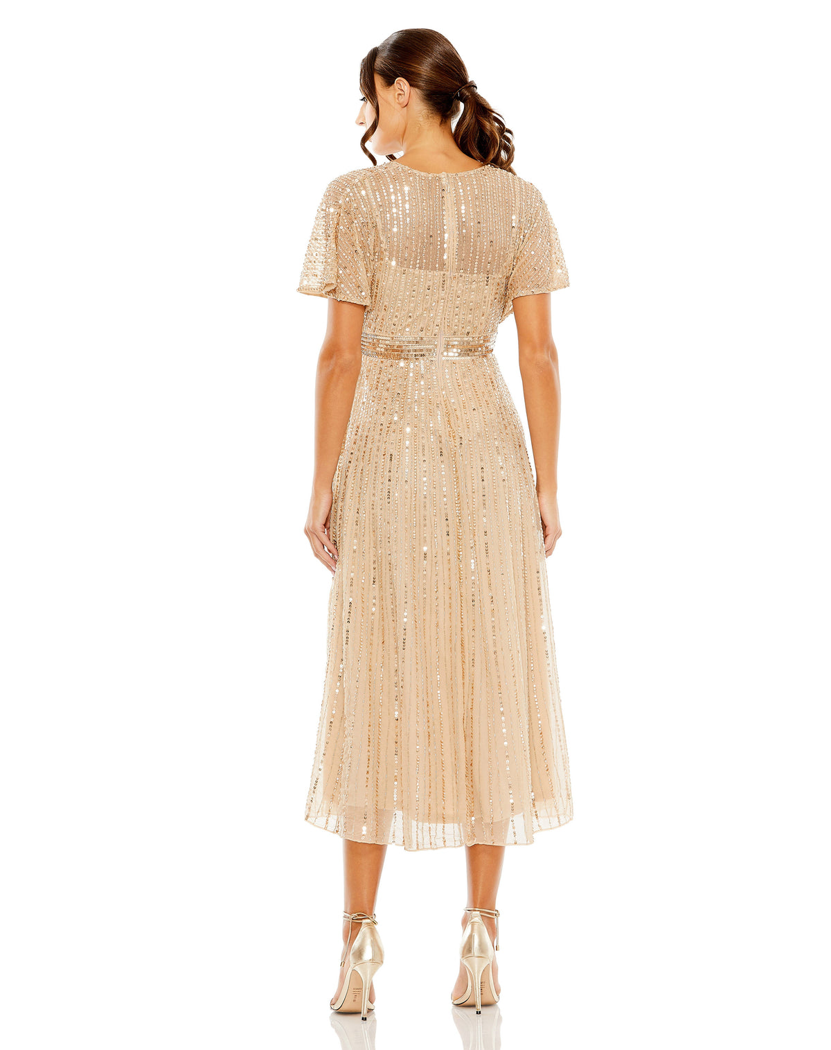 Mac Duggal 14007 - Taupe
