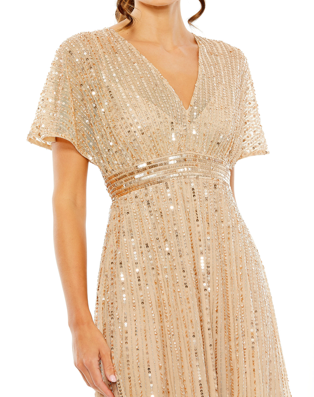 Mac Duggal 14007 - Taupe