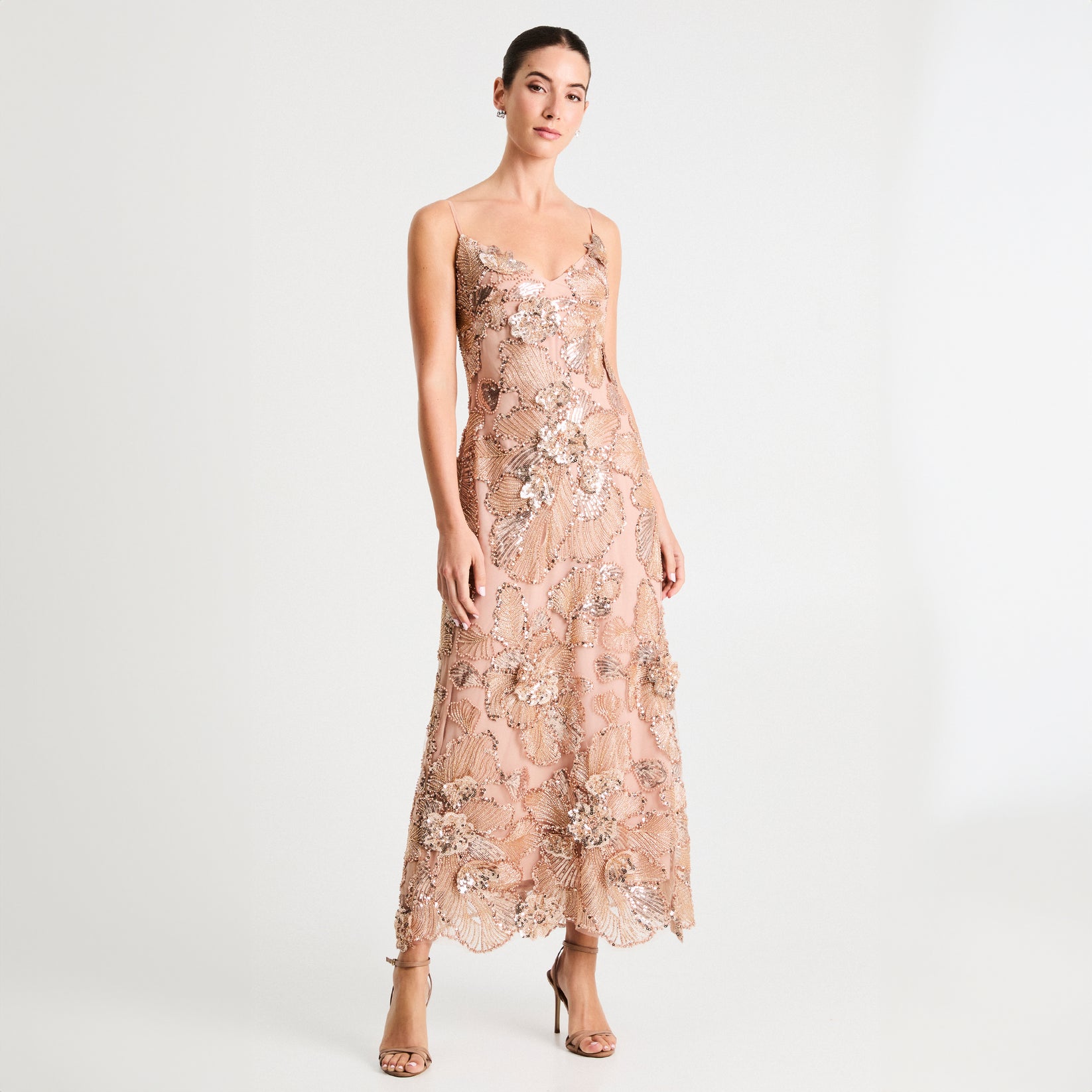samantha bridesmaid dress Samantha Romantic Ruffles V Neck Chiffon Bridesmaid Dresses