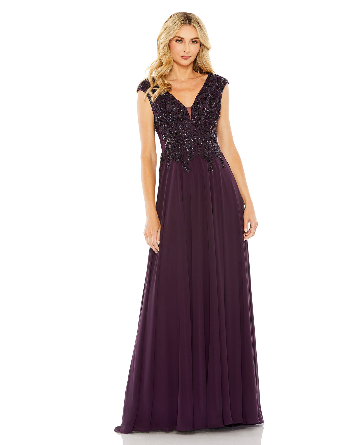 Mac Duggal 20264 - Aubergine