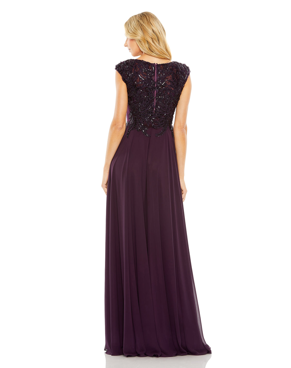 Mac Duggal 20264 - Aubergine