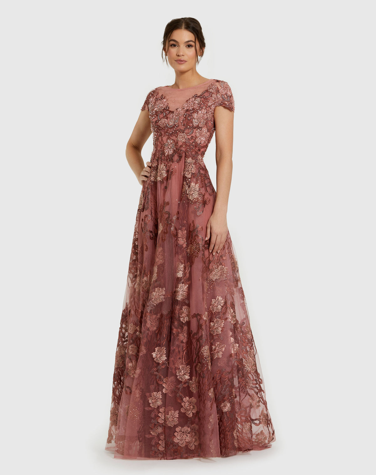 Mac Duggal 20294 - Cinnamon