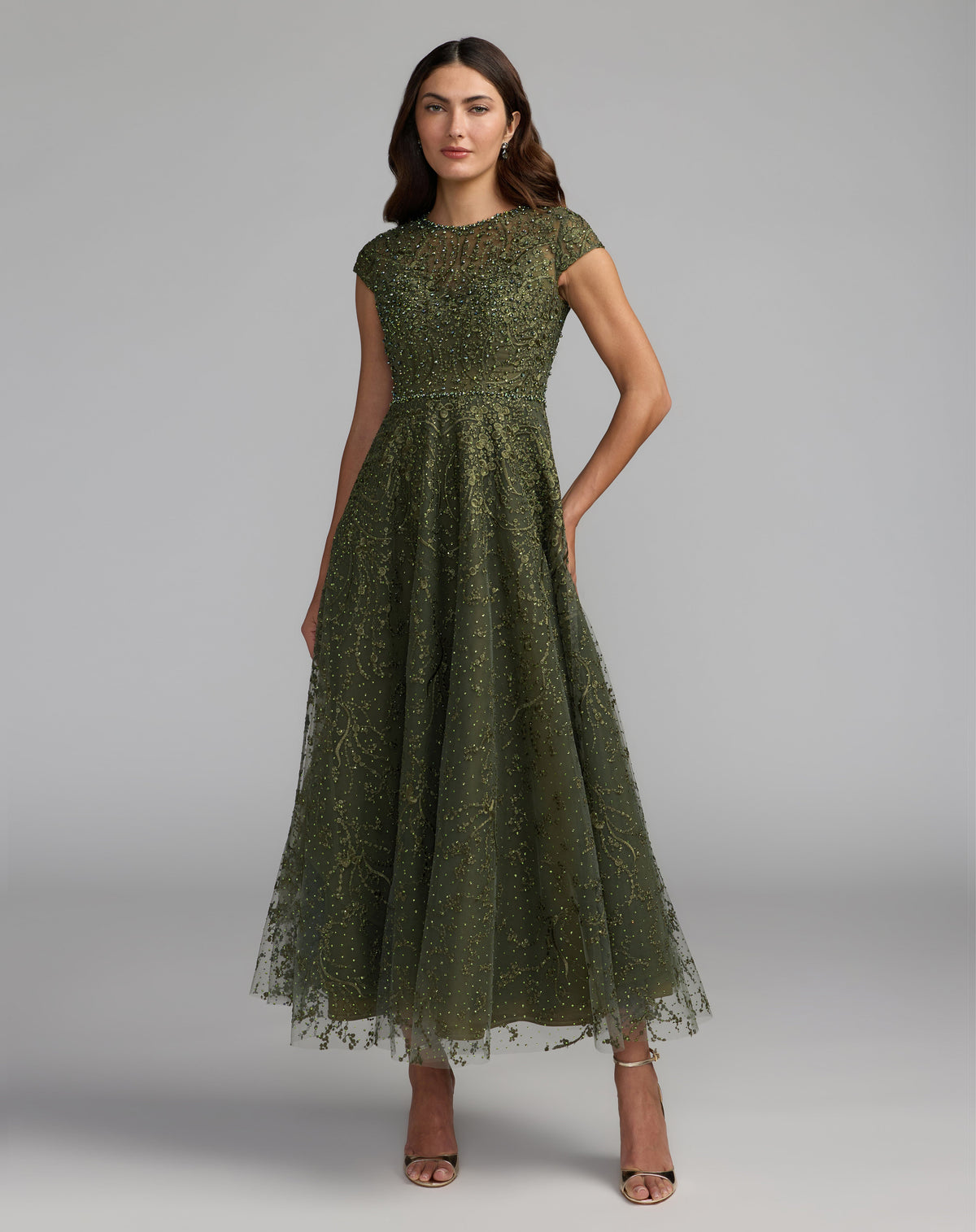 Mac Duggal 20338 - Olive