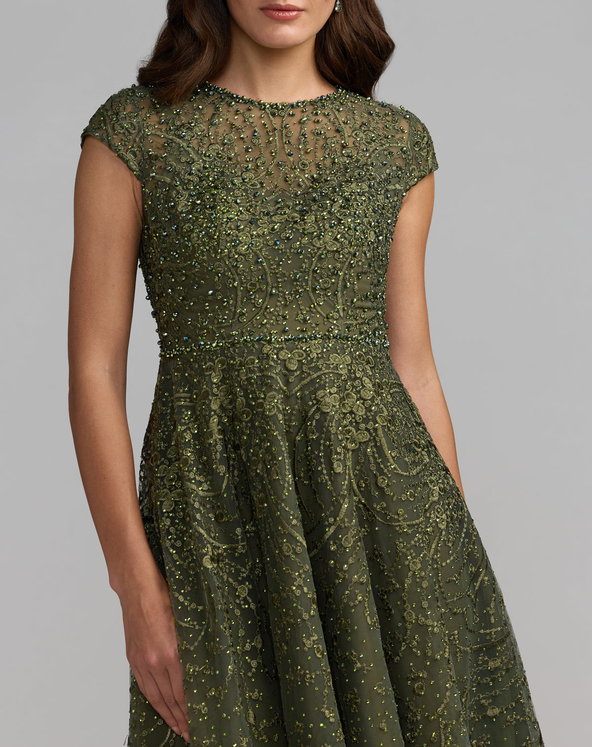 Mac Duggal 20338 - Olive