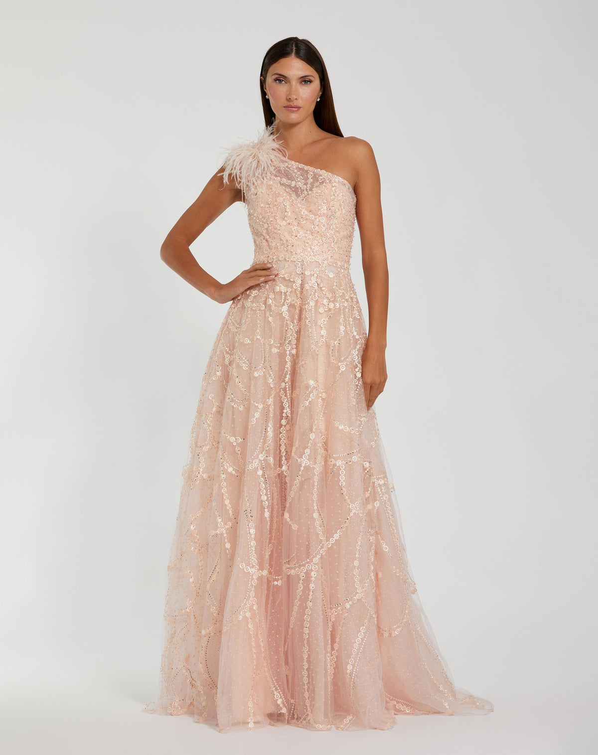 Mac Duggal 20389 - Peach