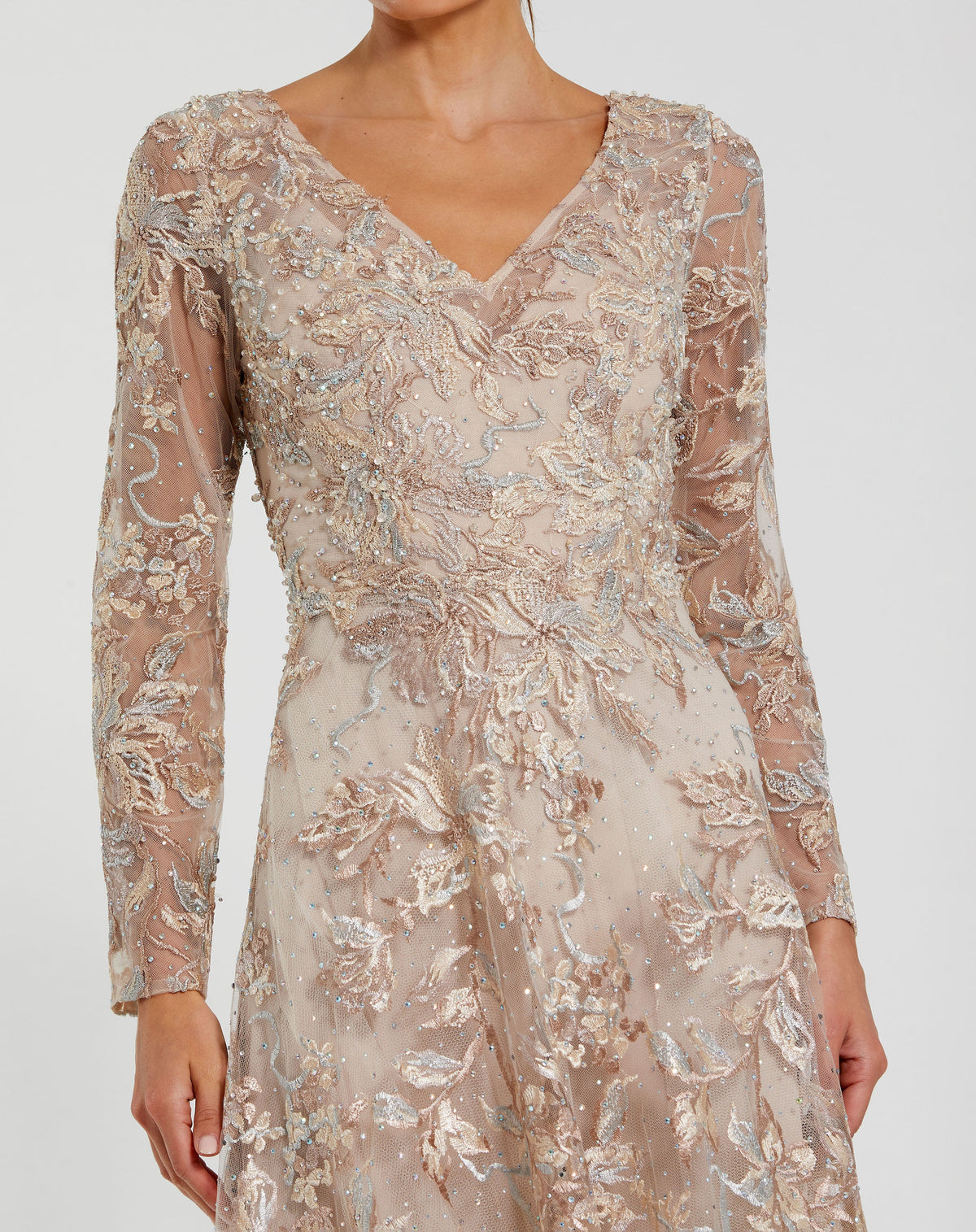 Mac Duggal 20409 - Champagne