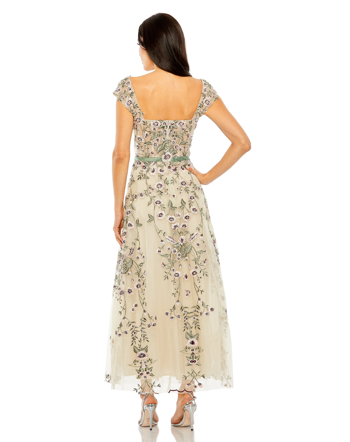 Mac Duggal 20582 - Nude Multi