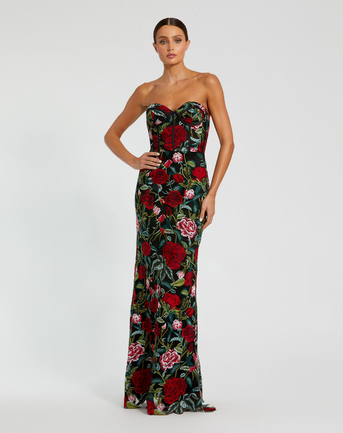Mac Duggal 20757 - Black Multi