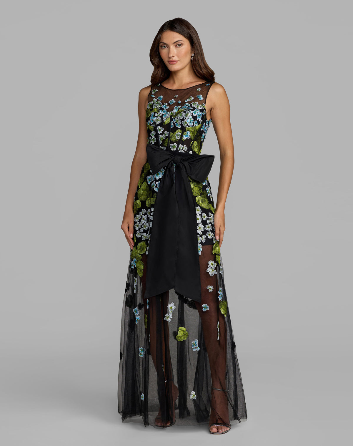 Mac Duggal 21058 - Blue Multi