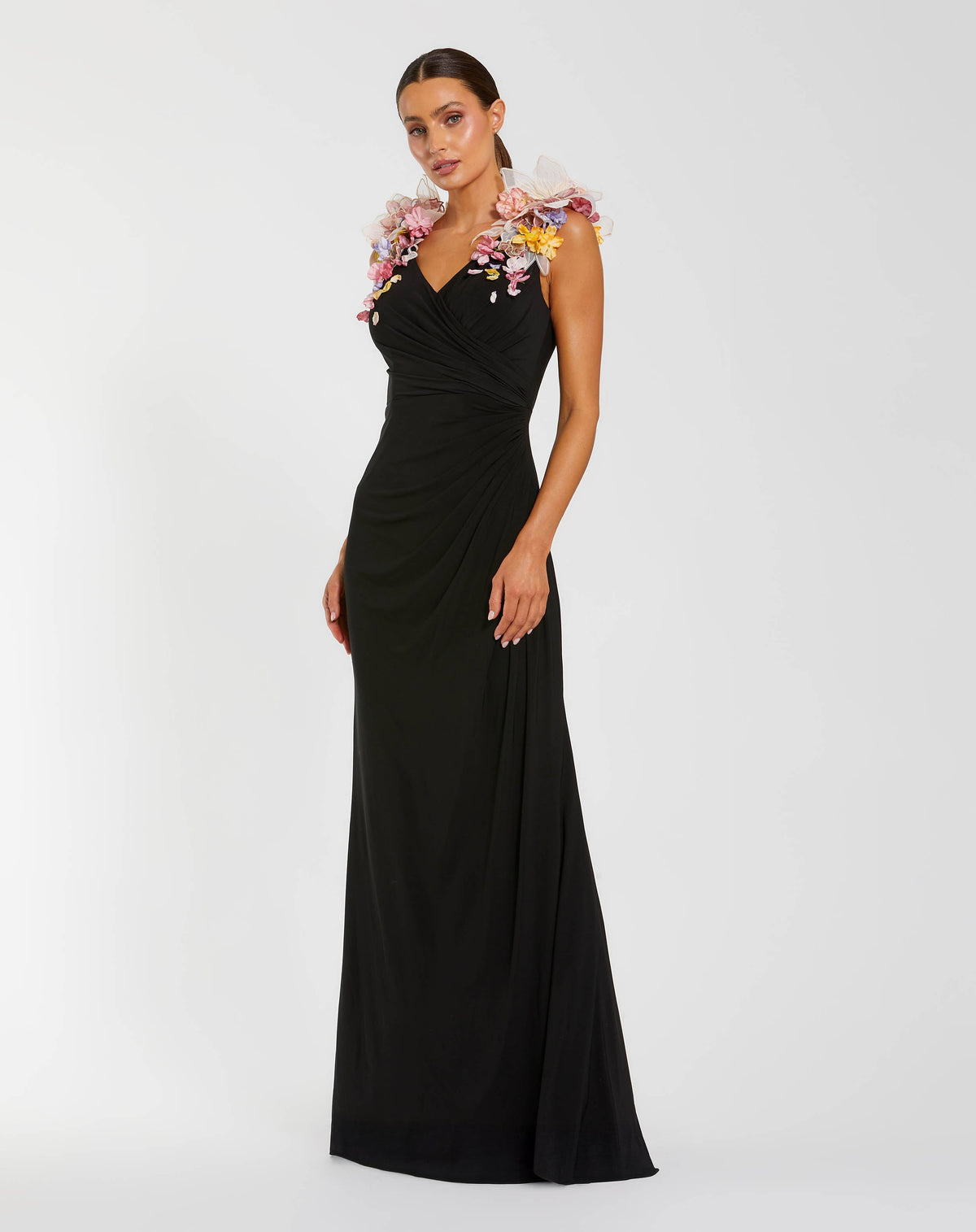 Mac Duggal 21084 - Black Multi