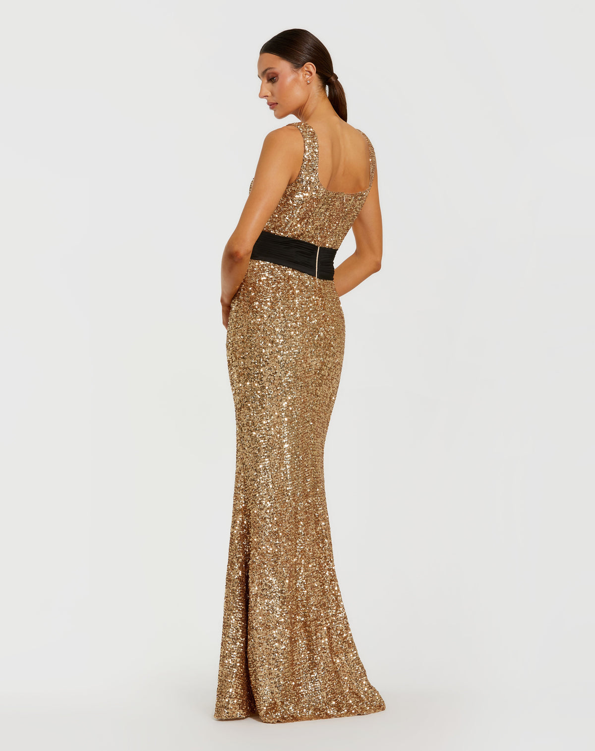 Mac Duggal 21160 - Black Gold