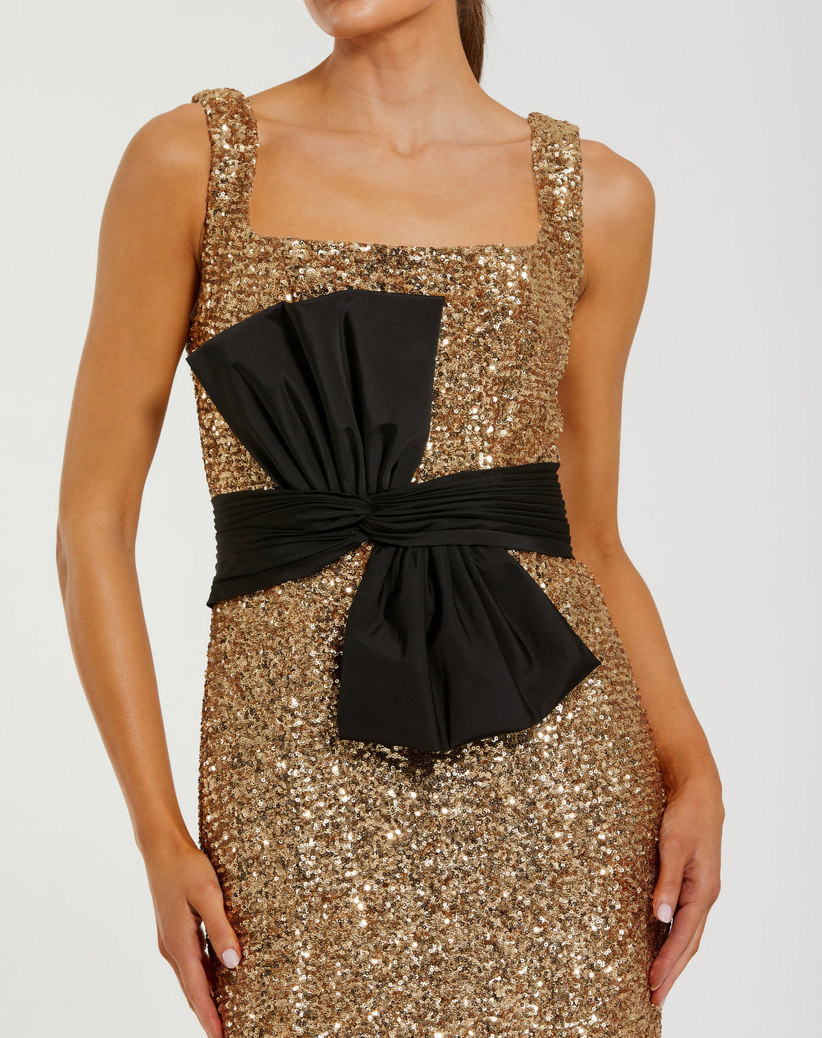 Mac Duggal 21160 - Black Gold