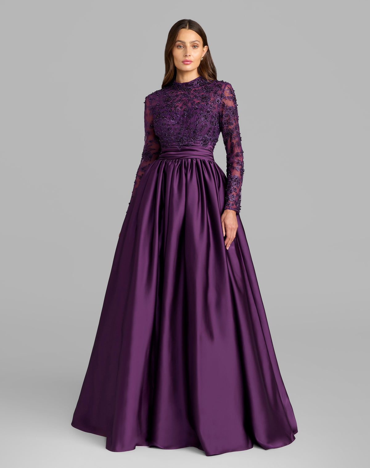 Mac Duggal 21189 - Aubergine