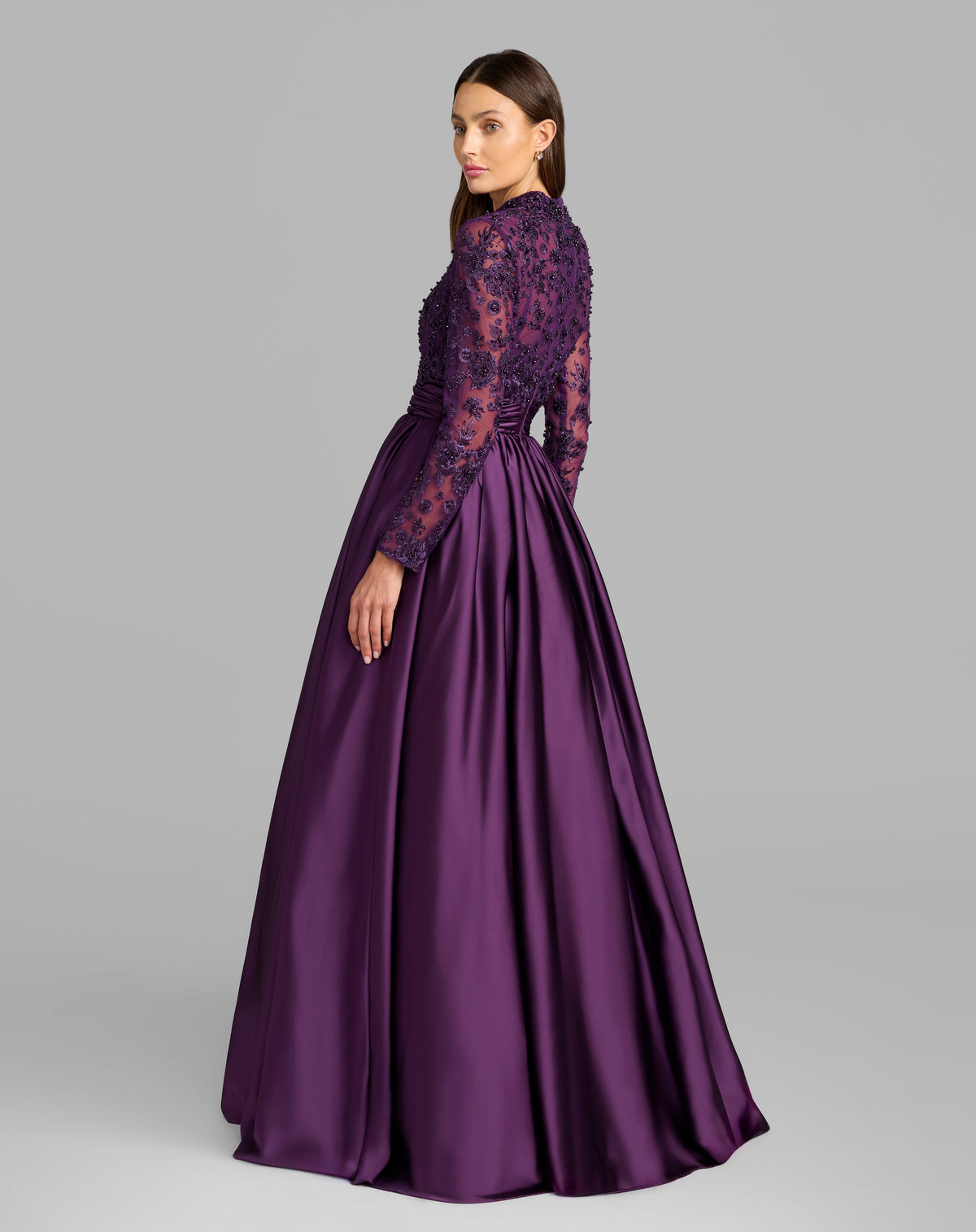 Mac Duggal 21189 - Aubergine