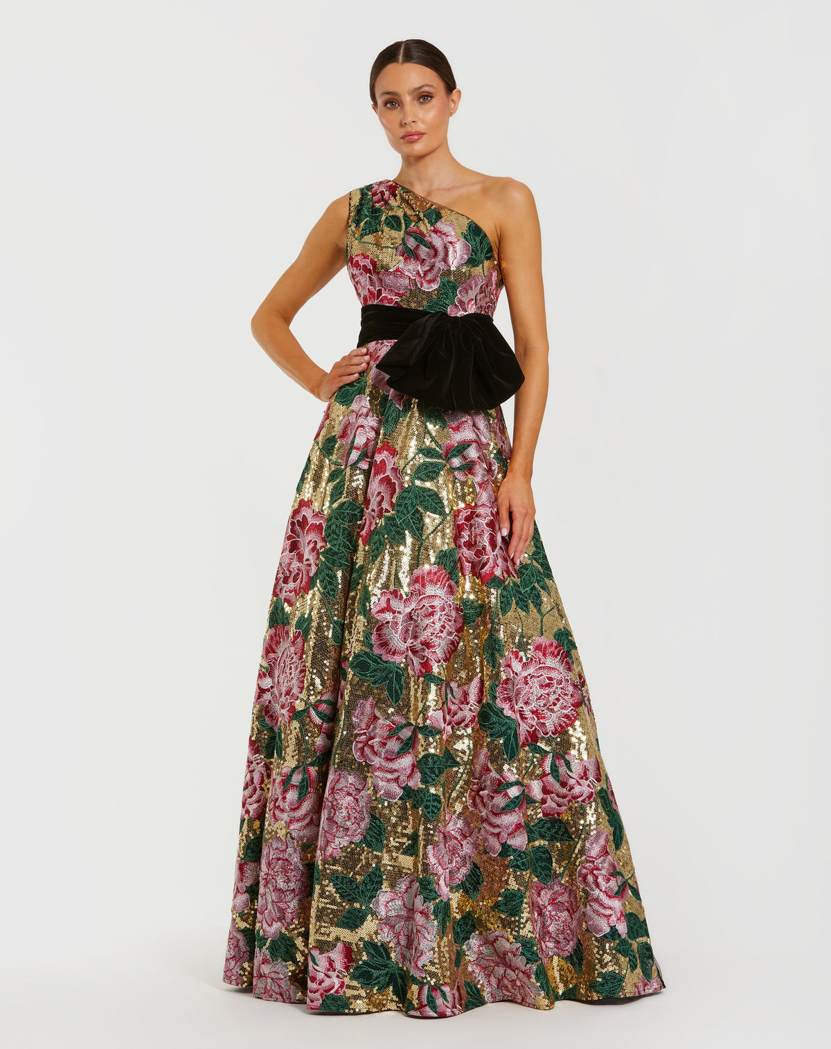 Mac Duggal 21194 - Gold Multi
