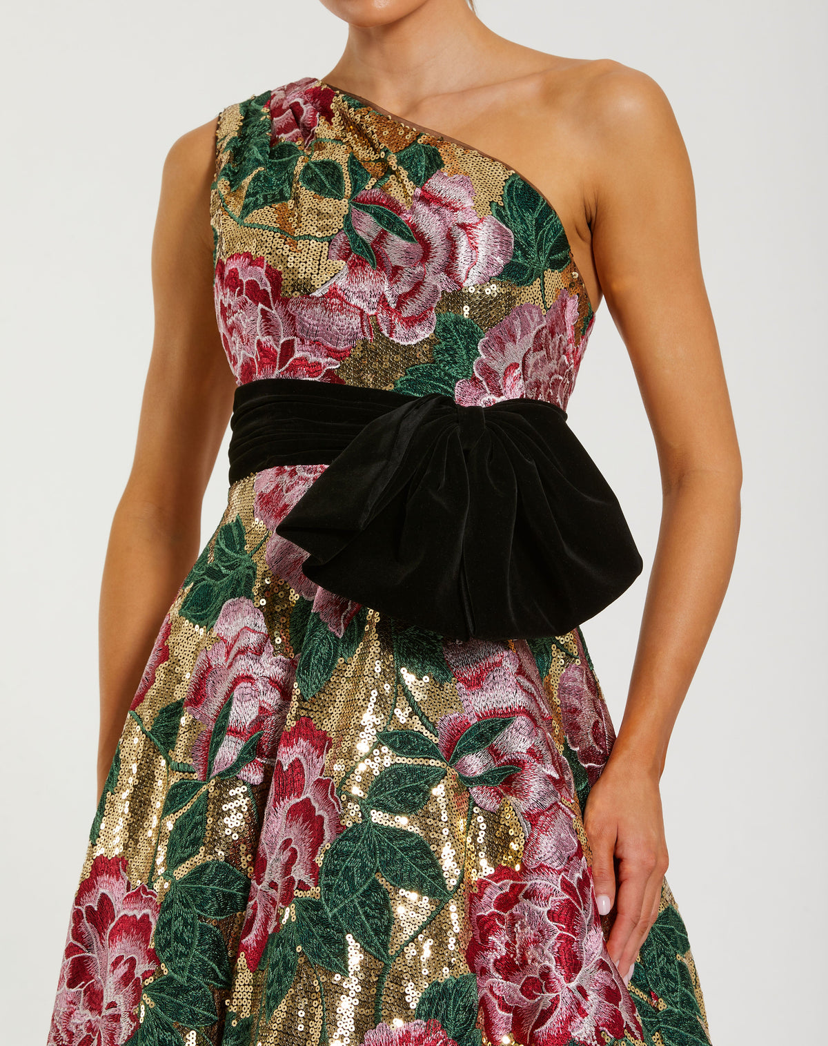 Mac Duggal 21194 - Gold Multi
