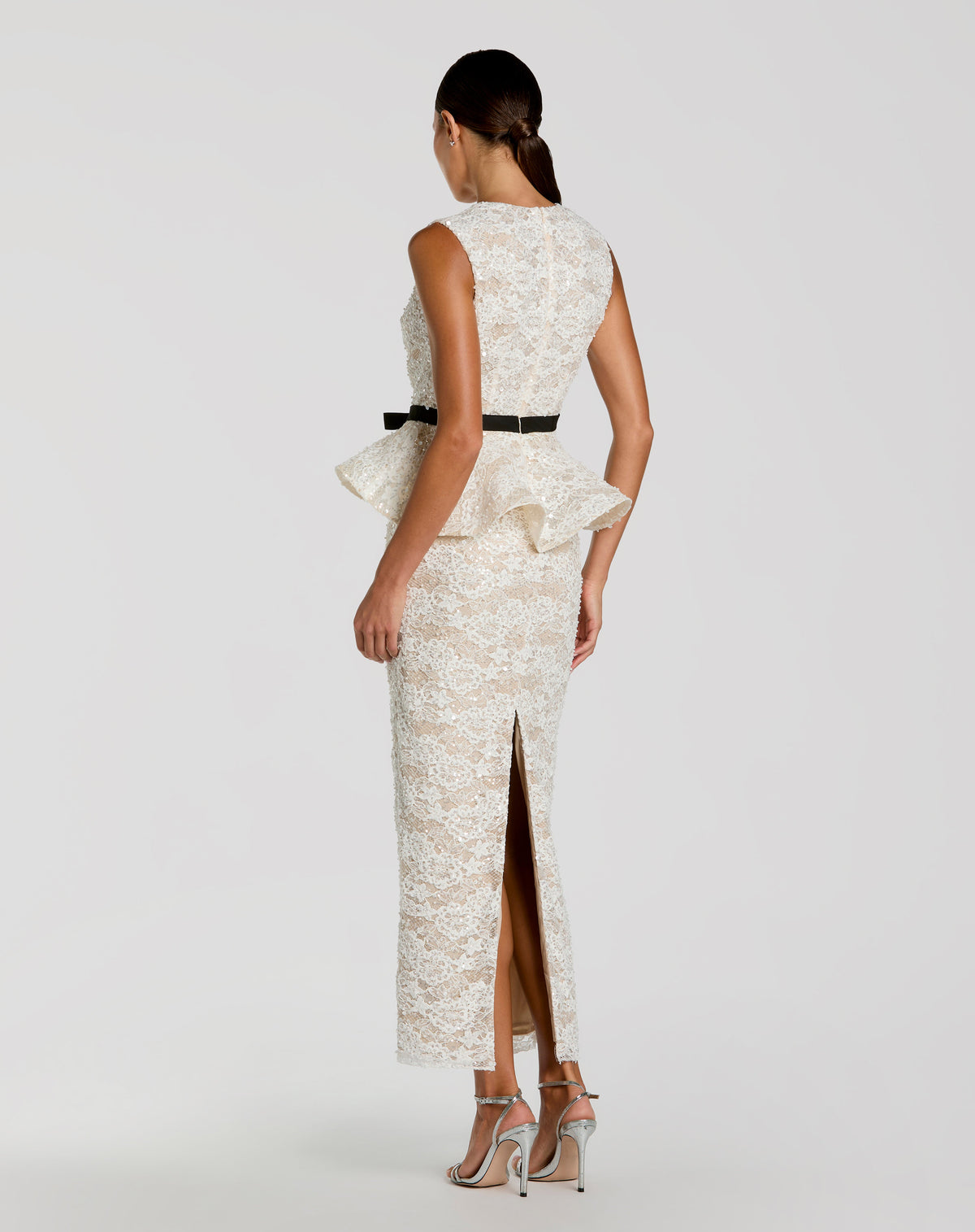 Mac Duggal 21228 - Ivory Nude