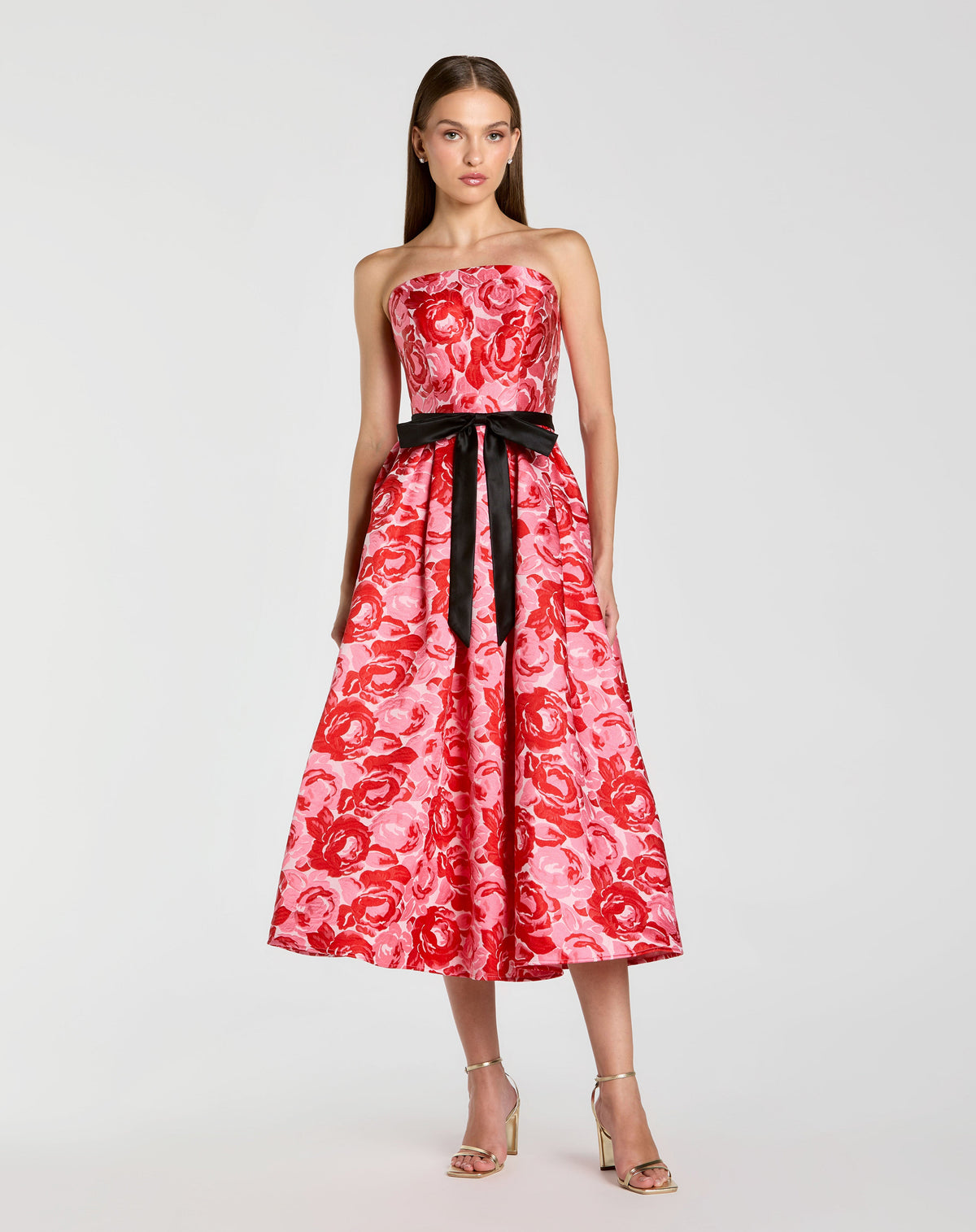 Mac Duggal 21252 - Red Multi