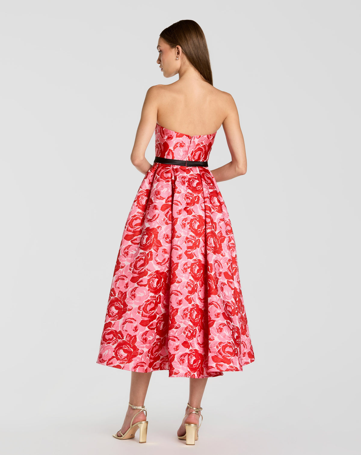Mac Duggal 21252 - Red Multi