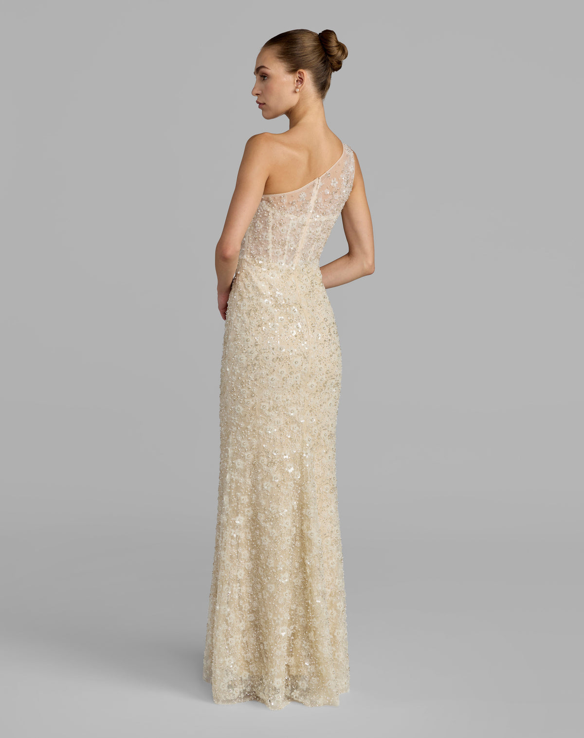 Mac Duggal 21287 - Oyster Nude