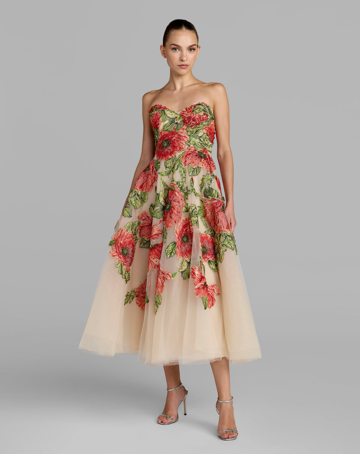 Mac Duggal 21300 - Nude Multi