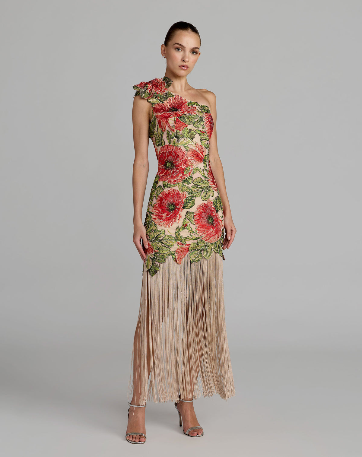 Mac Duggal 21303 - Nude Multi