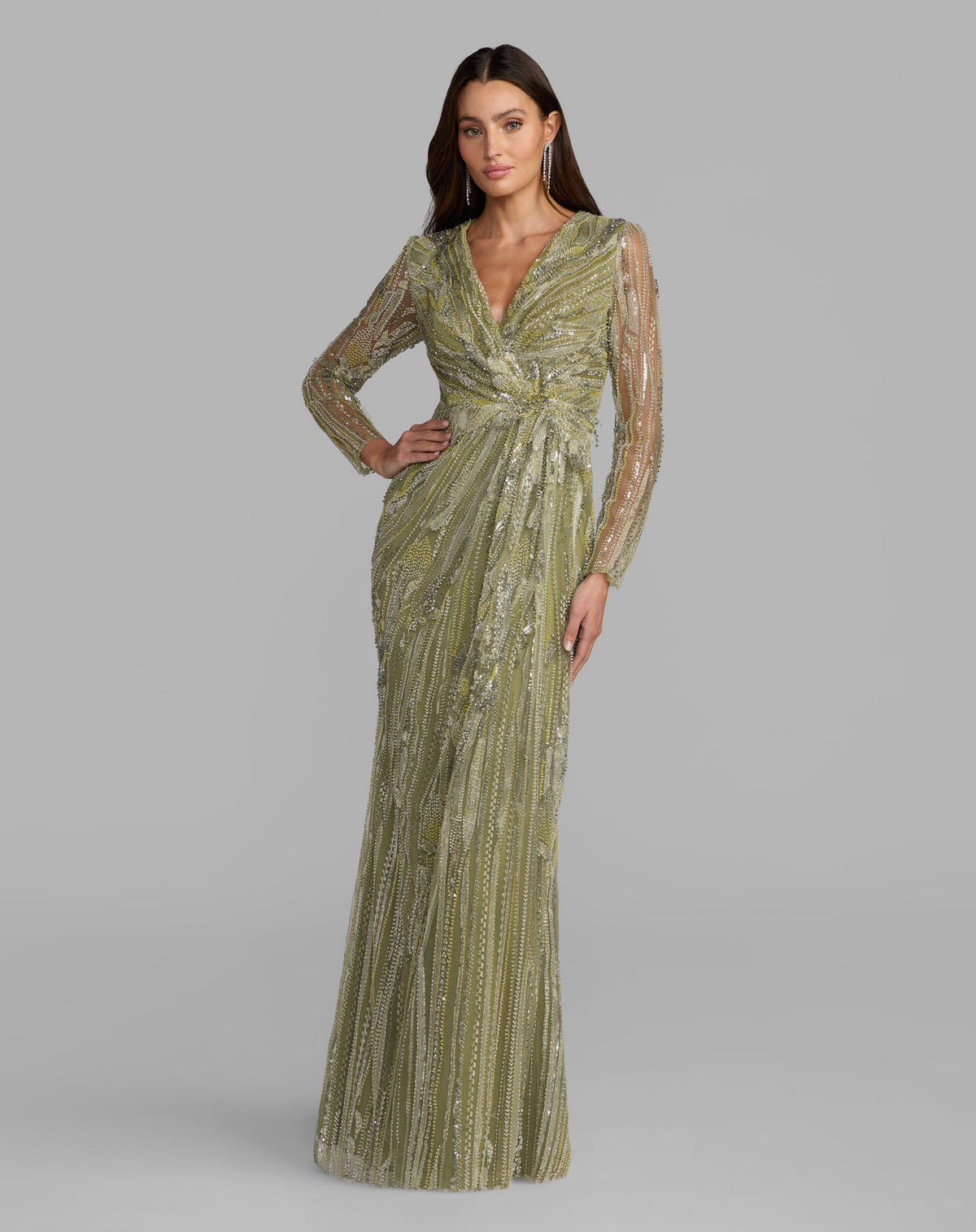 Mac Duggal 21306 - Pistachio