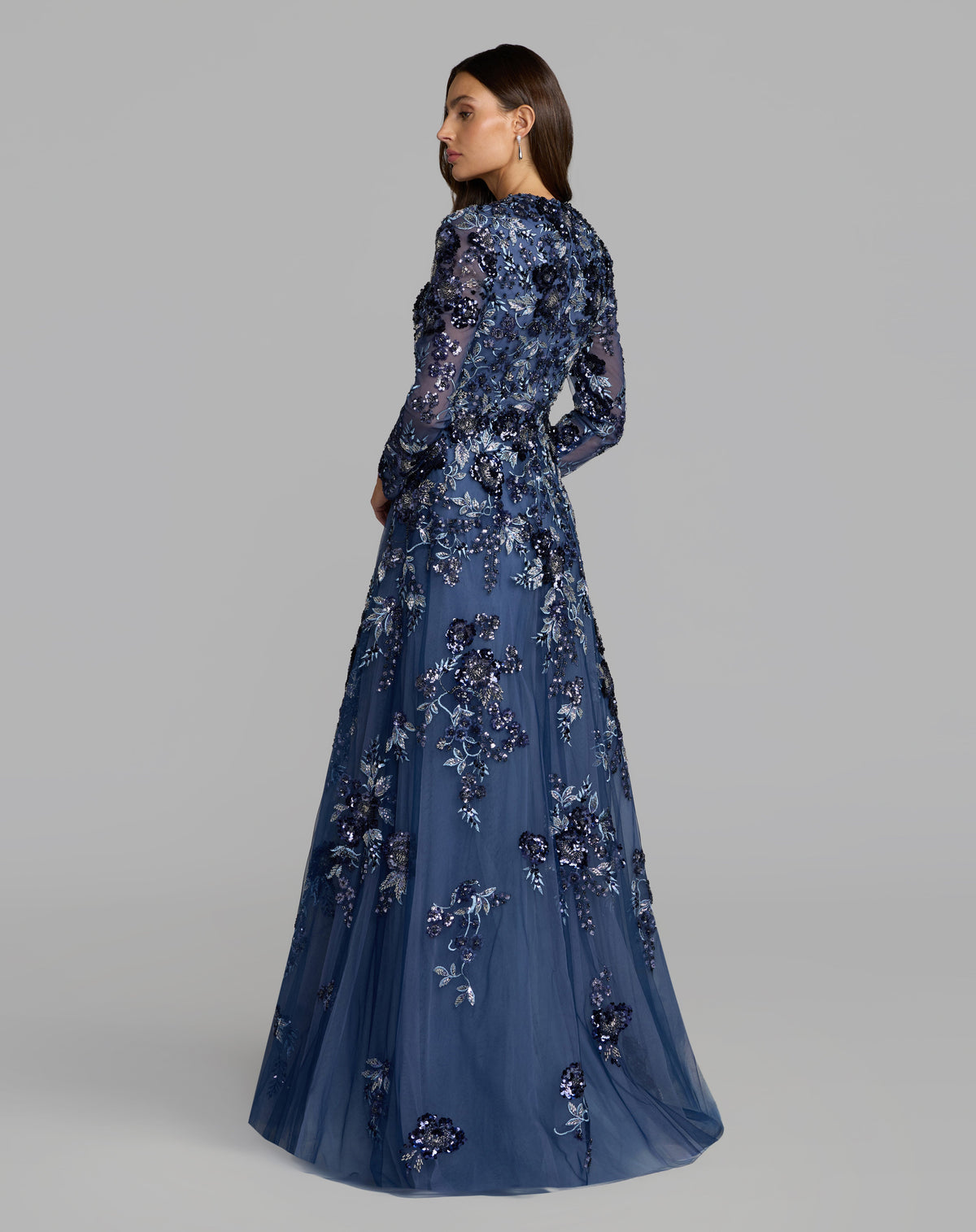 Mac Duggal 21308 - Moody Blue
