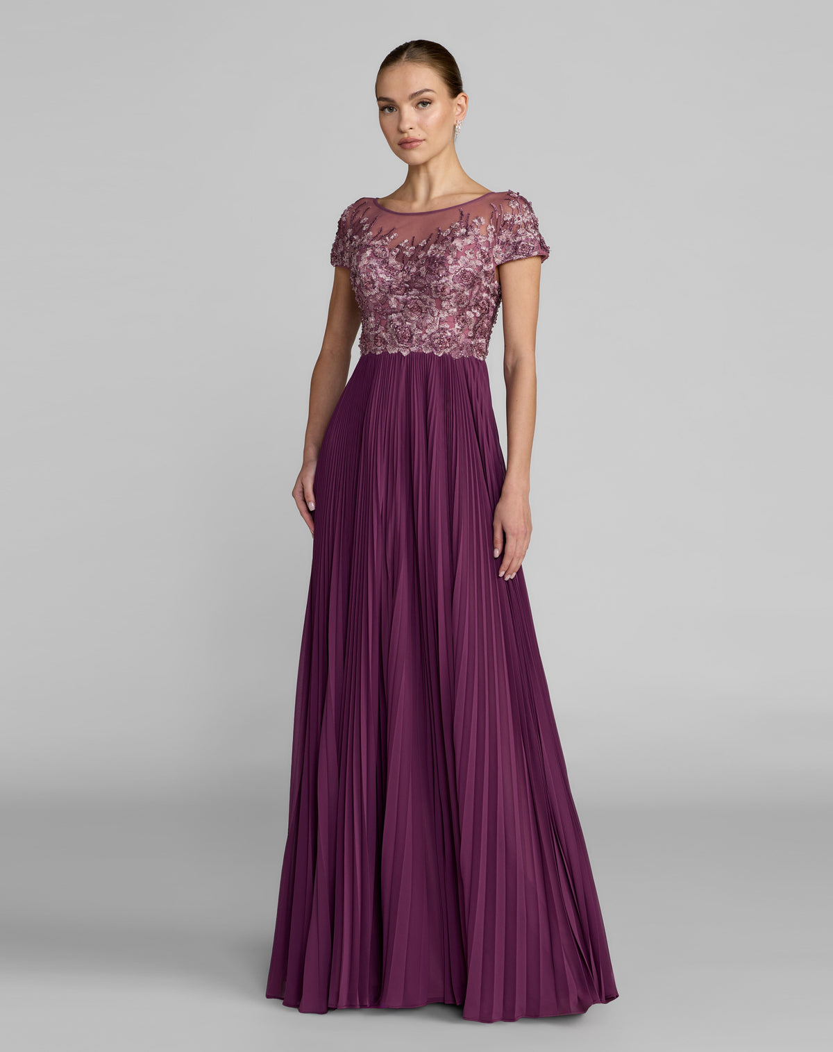 Mac Duggal 21334 - Plum