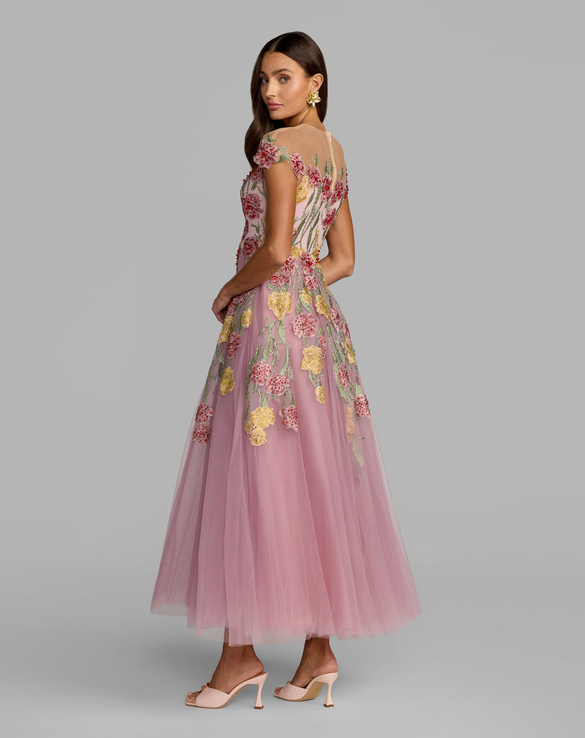 Mac Duggal 21357 - Mauve Multi