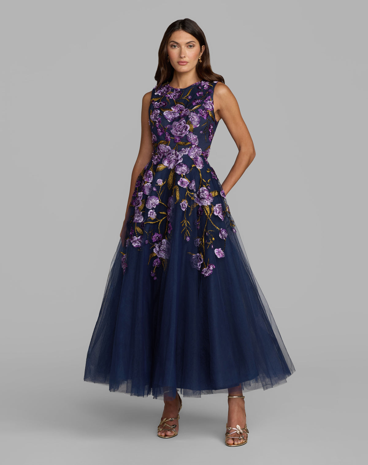 Mac Duggal 21358 - Midnight Multi