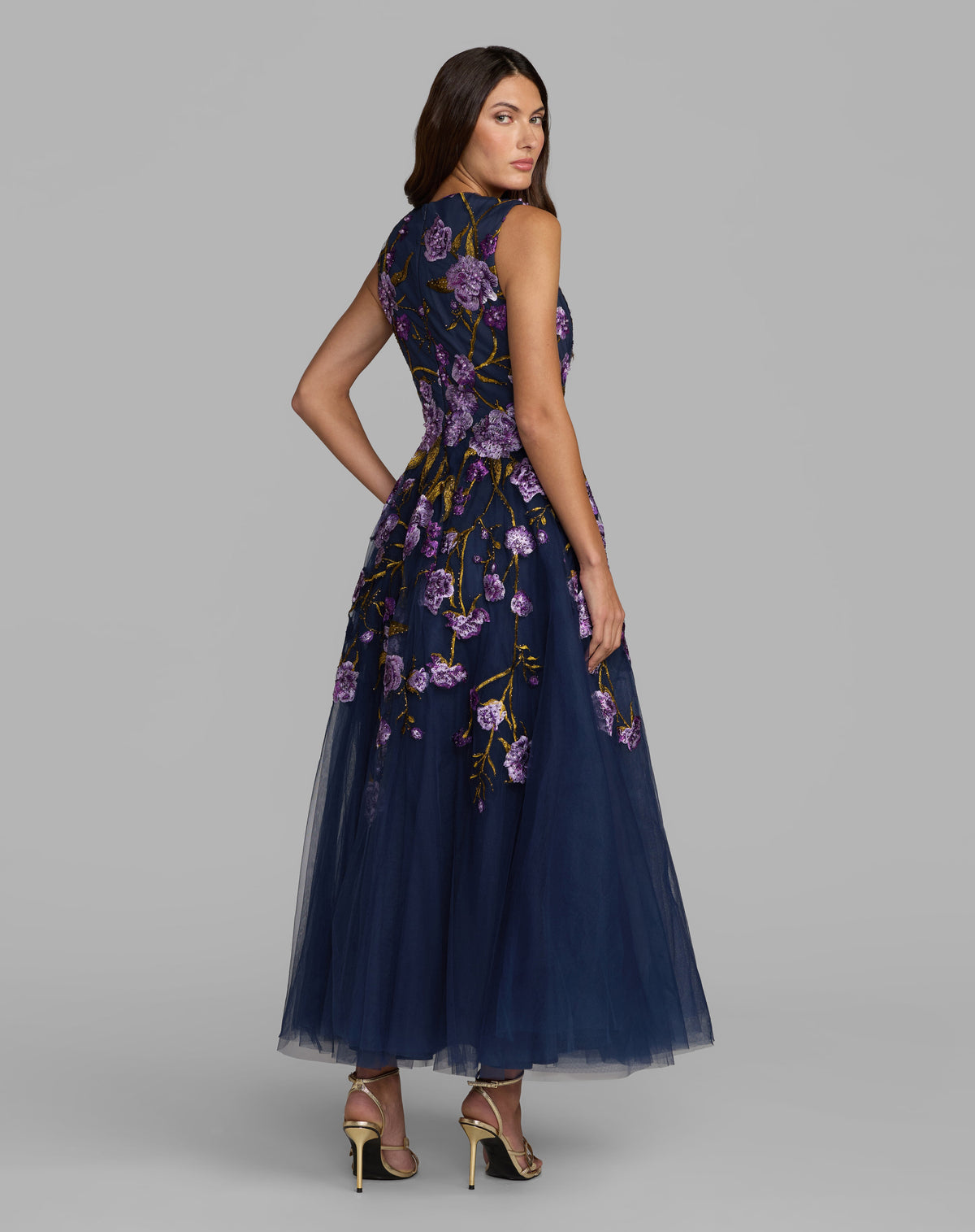 Mac Duggal 21358 - Midnight Multi