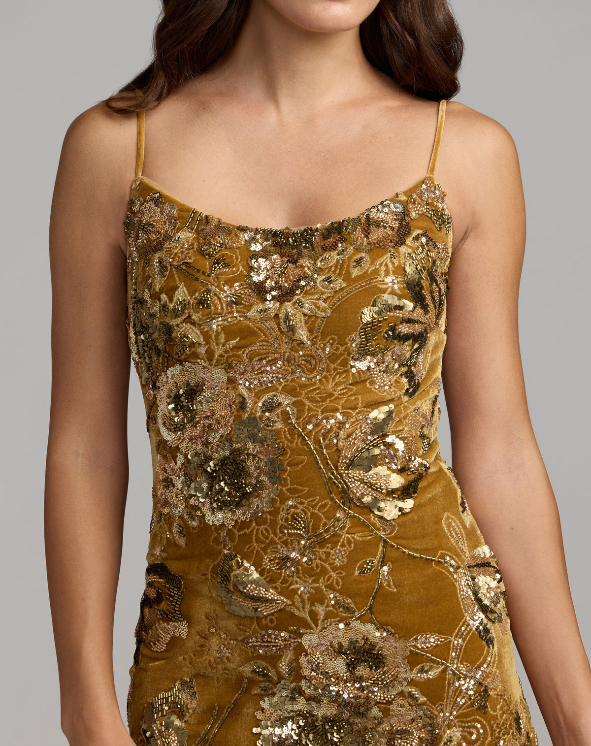 Mac Duggal 21486 - Gold