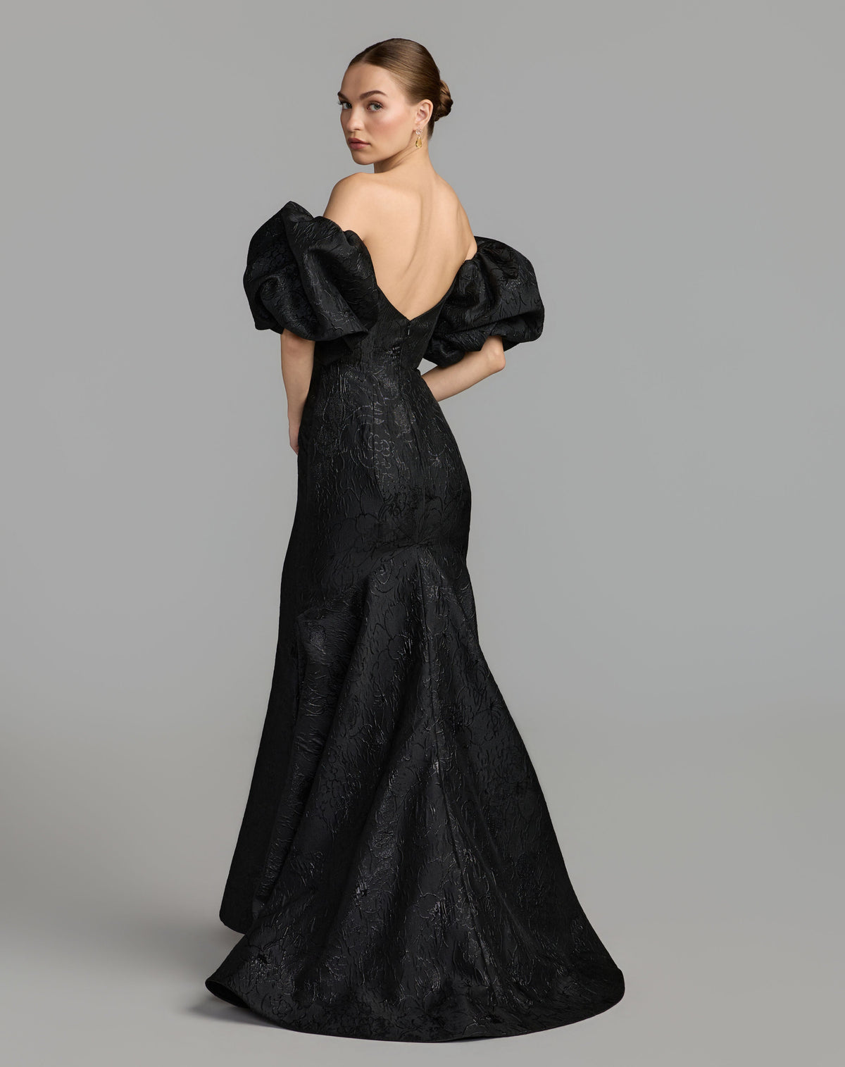 Mac Duggal 21526 - Black Multi
