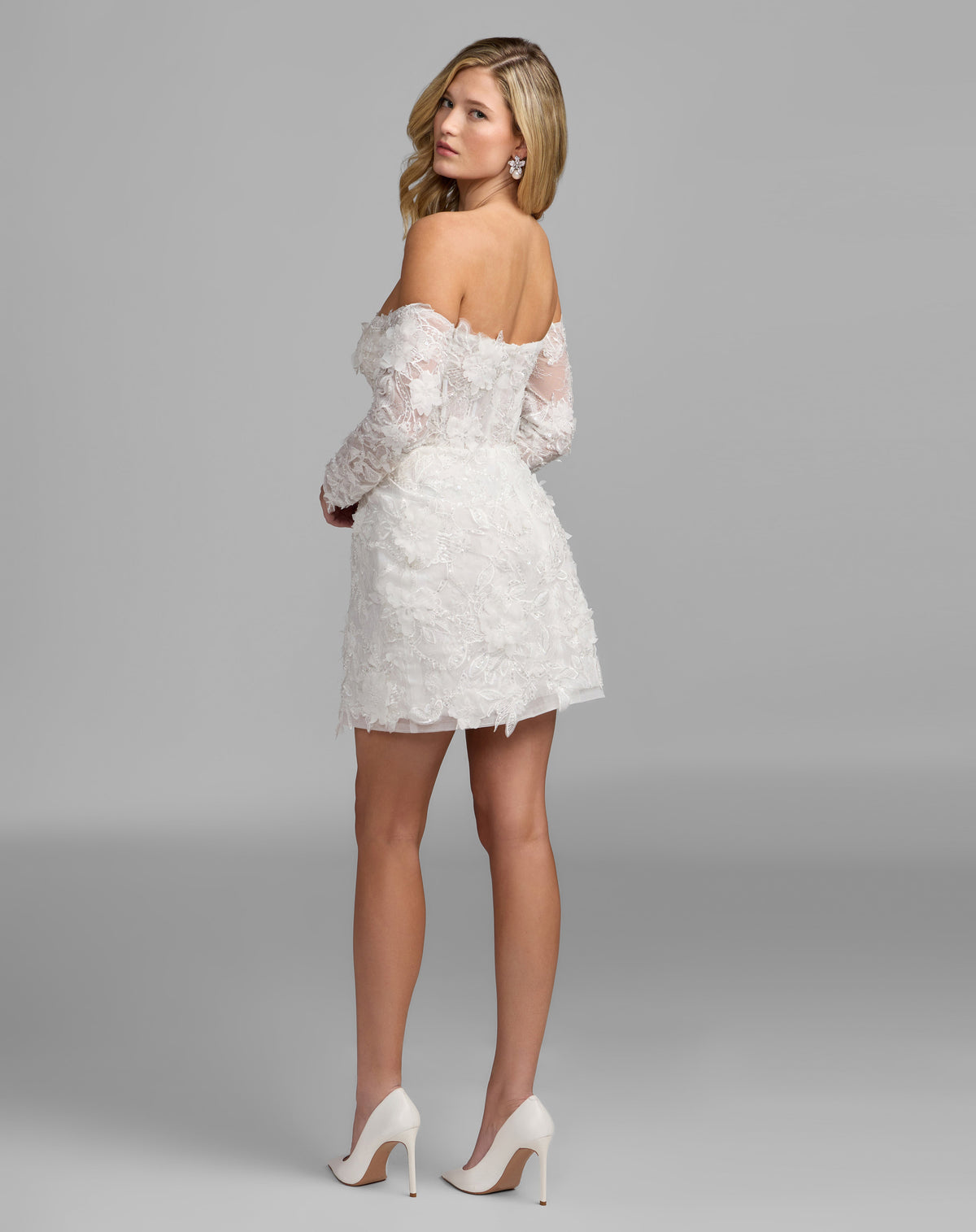 Mac Duggal 21541 - Ivory